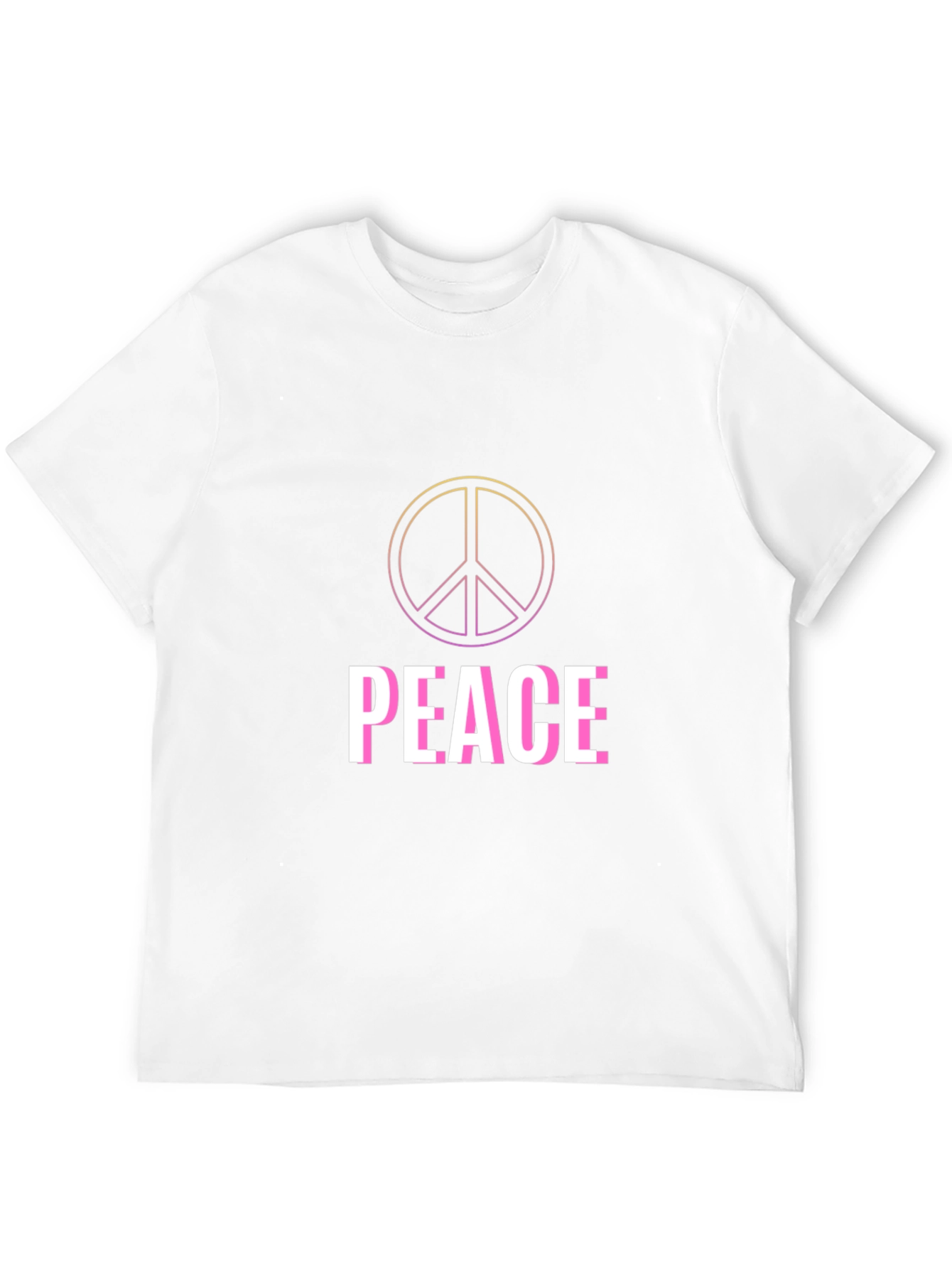 Peace Sign Graphic T-Shirt - Retro Style
