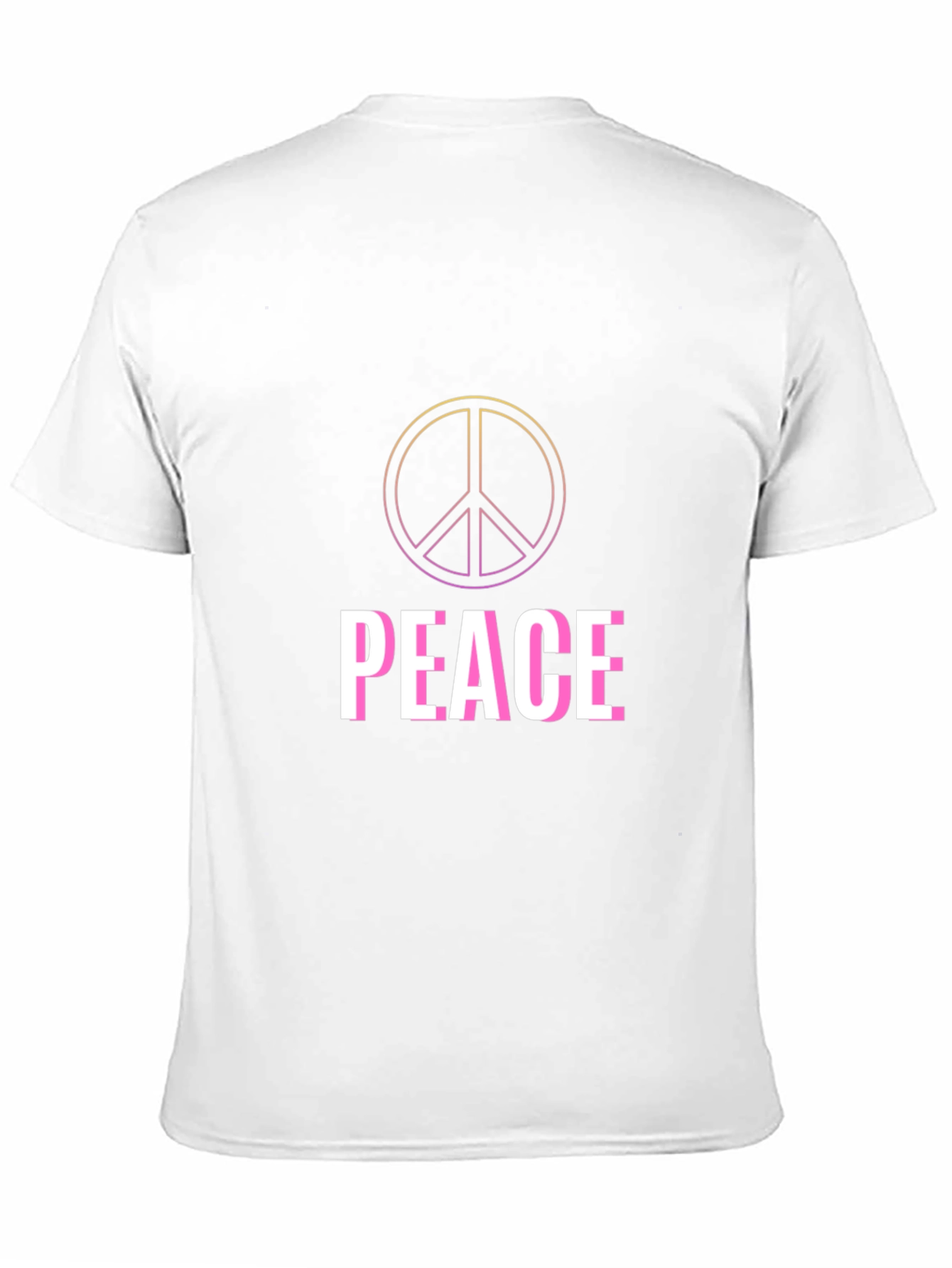 Peace Sign Graphic T-Shirt - Retro Style