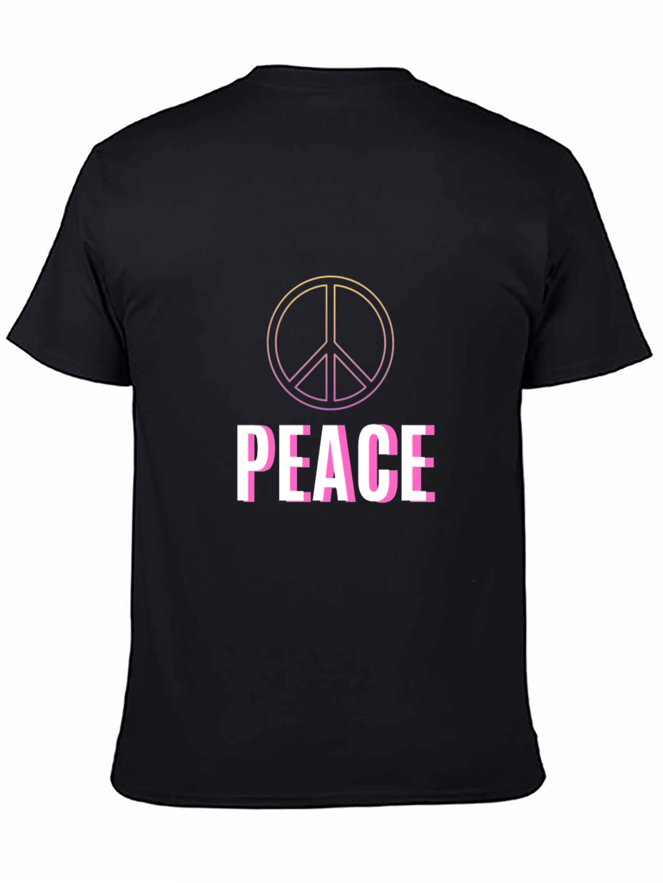 Peace Sign Graphic T-Shirt - Retro Style