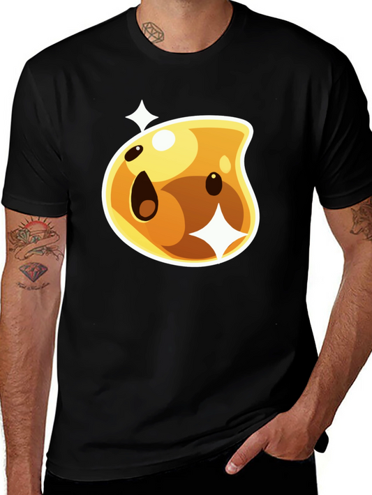 Golden Slime T-Shirt - Fun Cartoon Tee