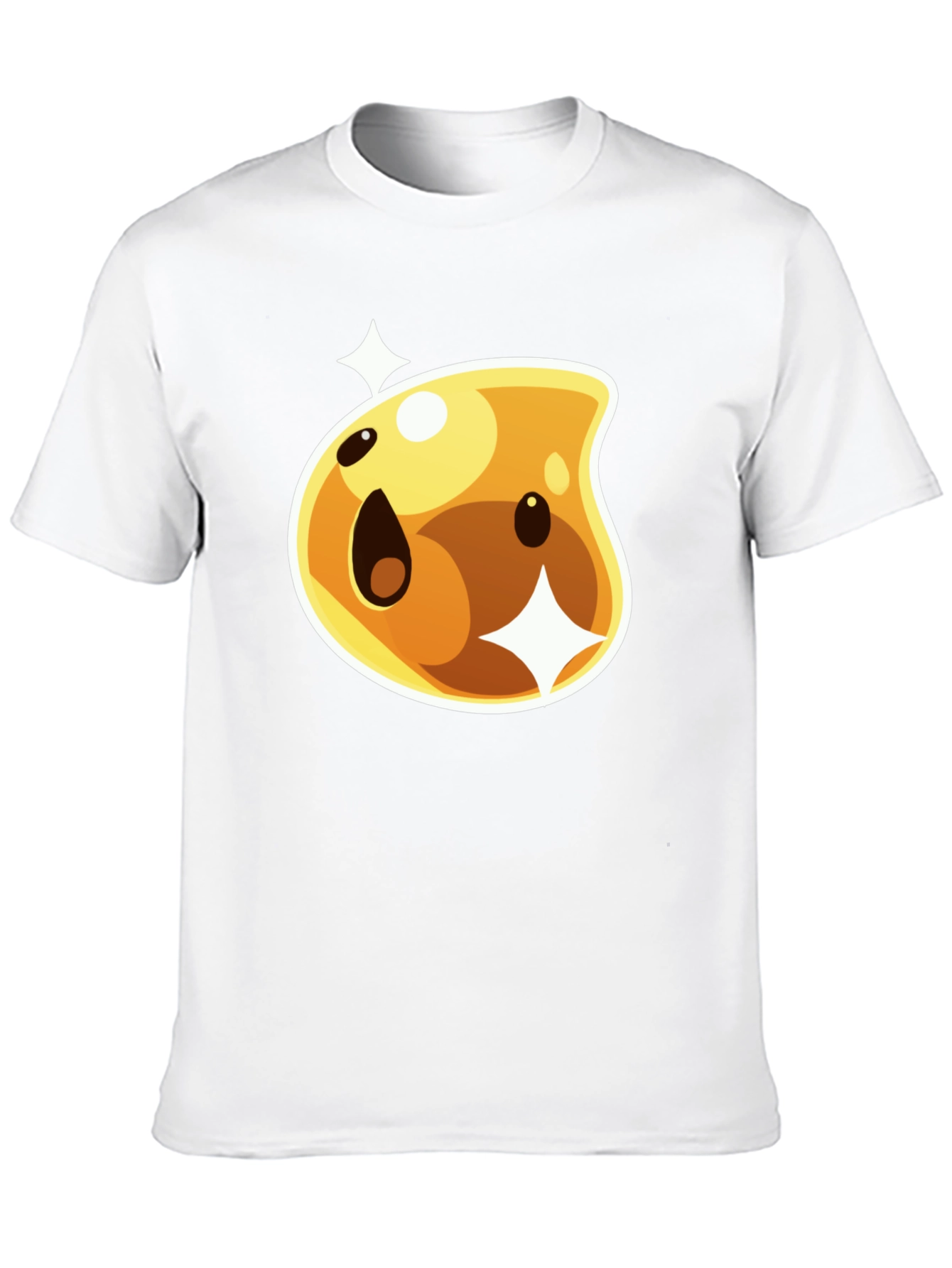 Golden Slime T-Shirt - Fun Cartoon Tee