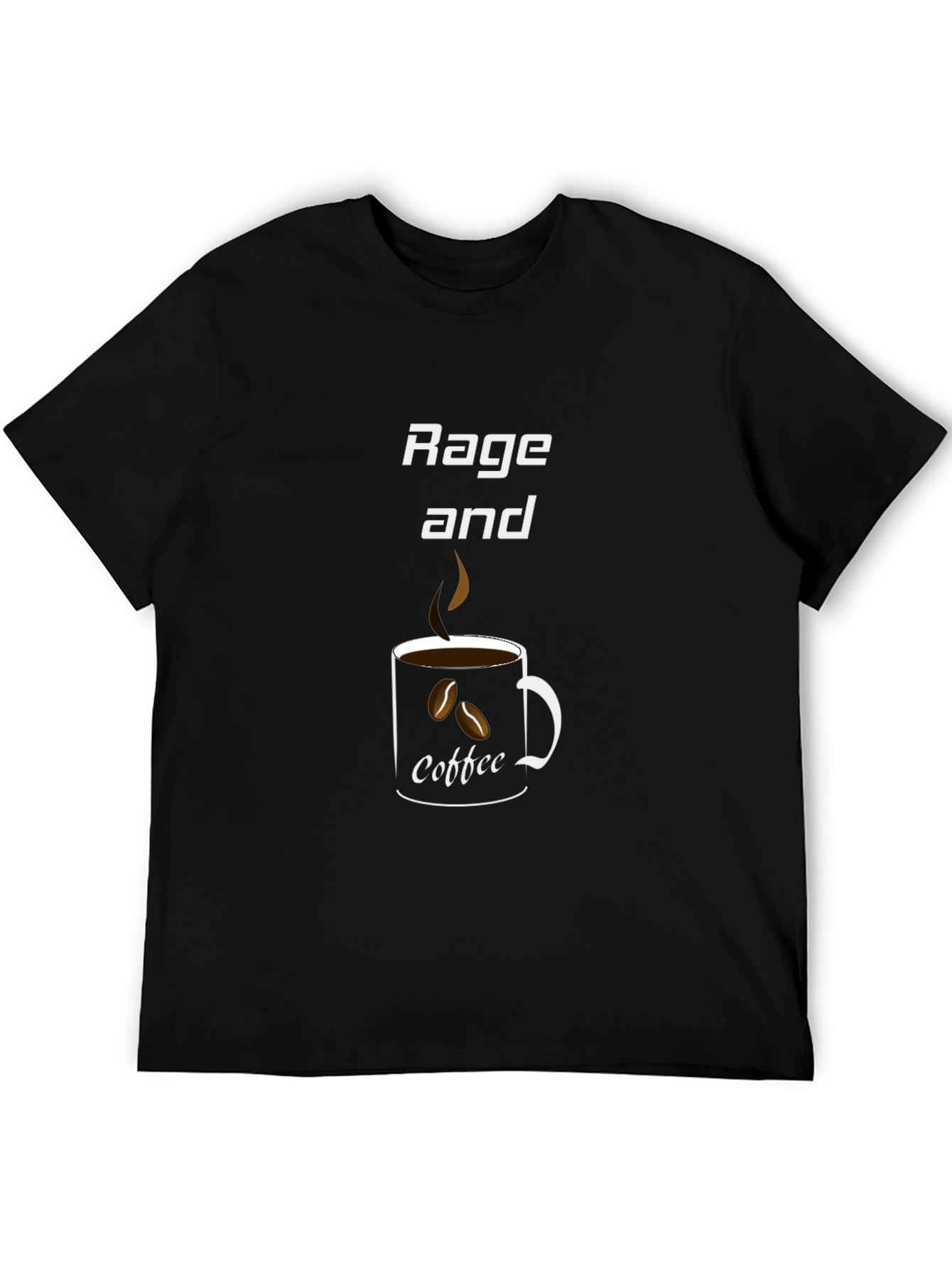 Rage and Coffee Graphic T-Shirt