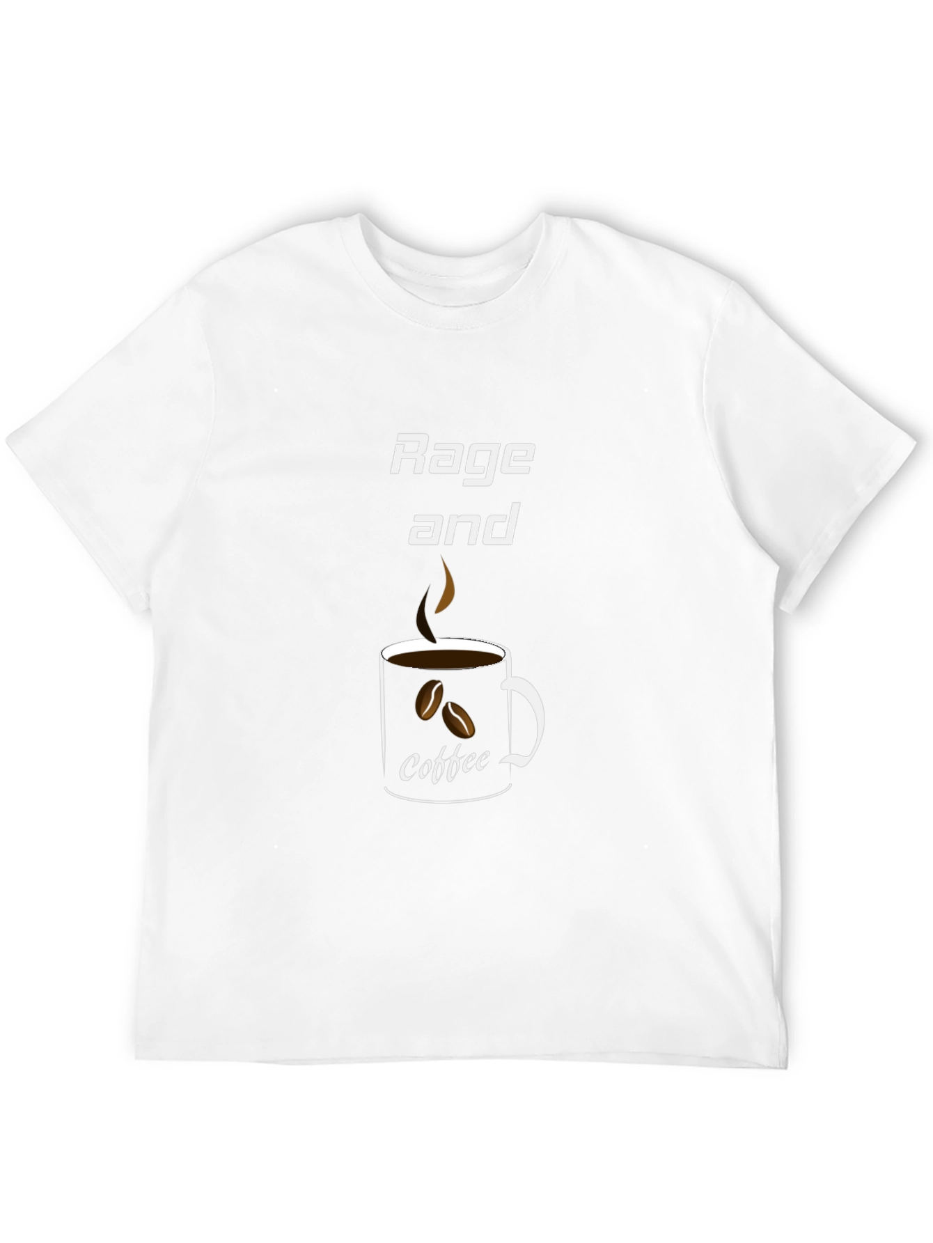 Rage and Coffee Graphic T-Shirt