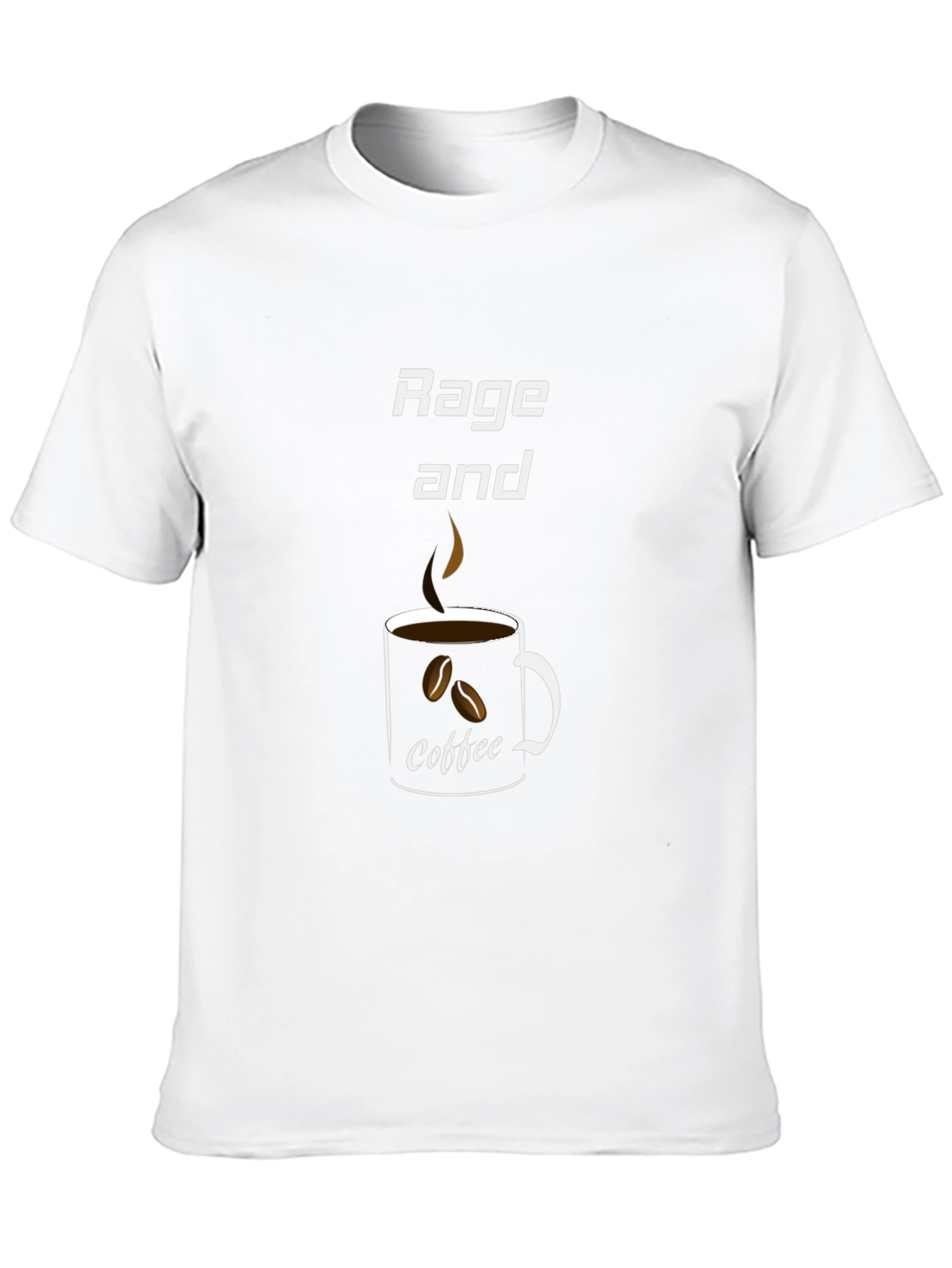 Rage and Coffee Graphic T-Shirt