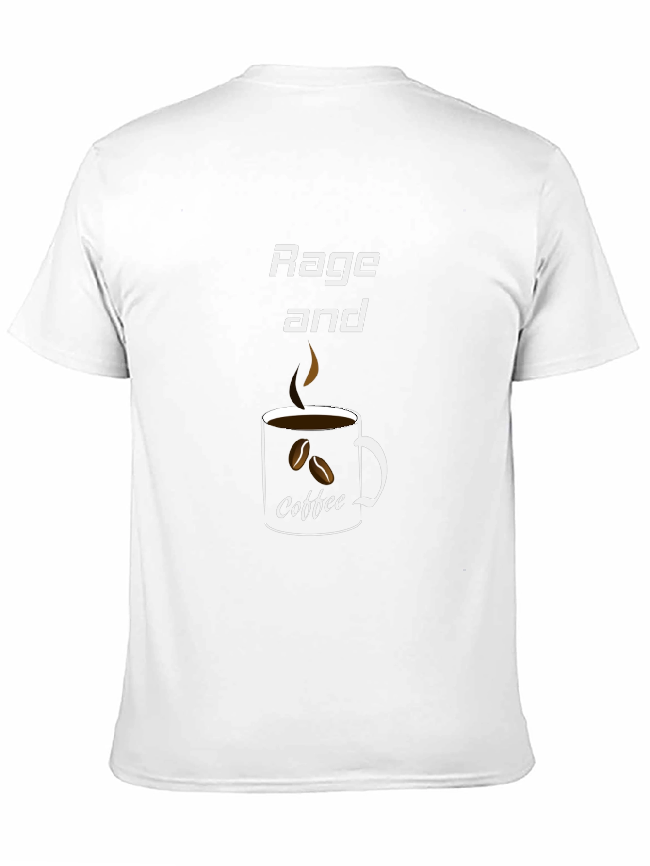 Rage and Coffee Graphic T-Shirt