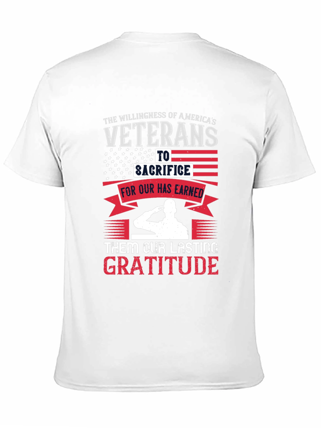 Veterans Gratitude Graphic Tee