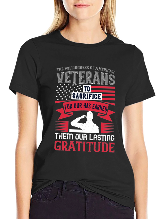 Veterans Gratitude Graphic Tee