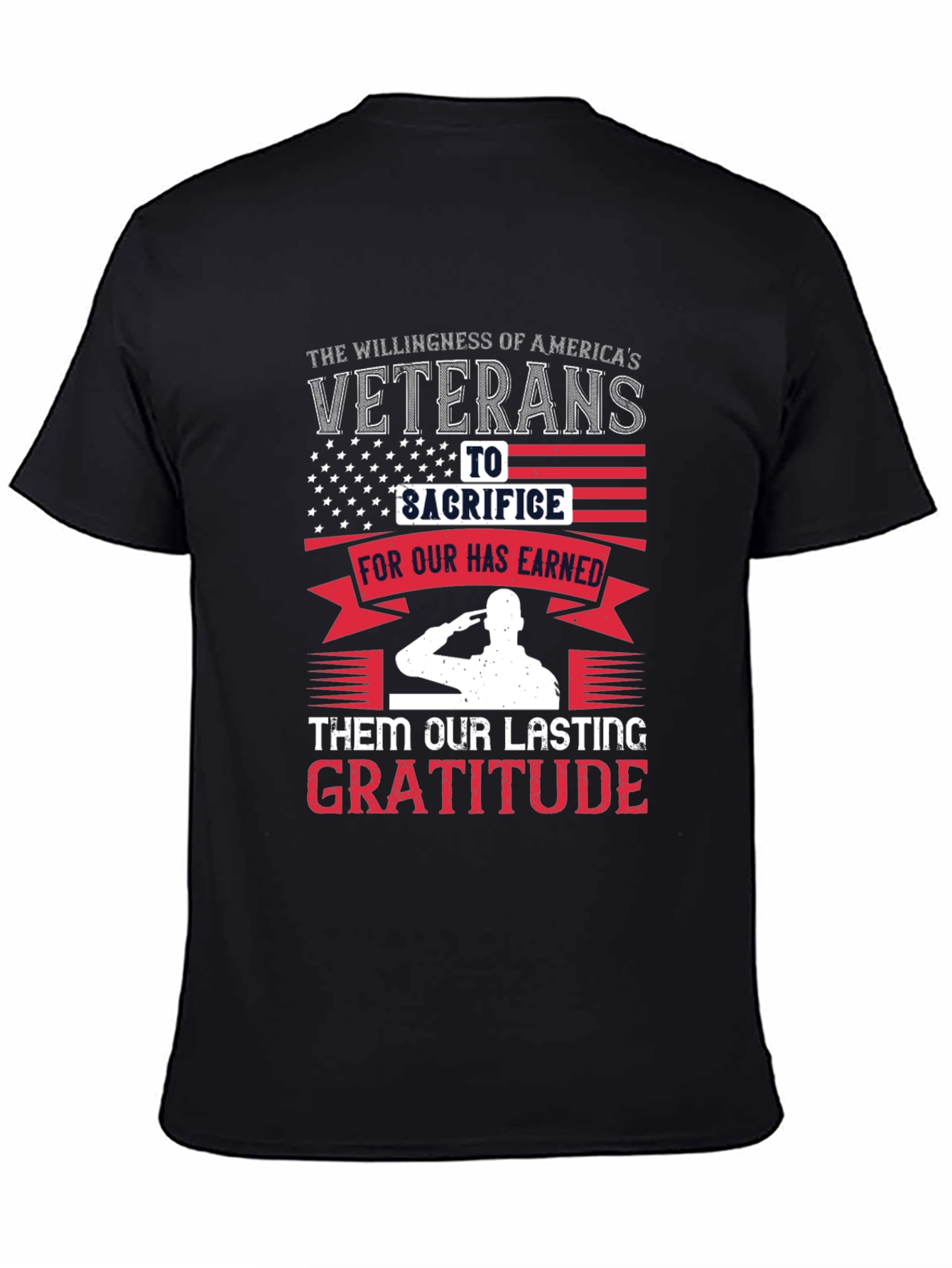 Veterans Gratitude Graphic Tee
