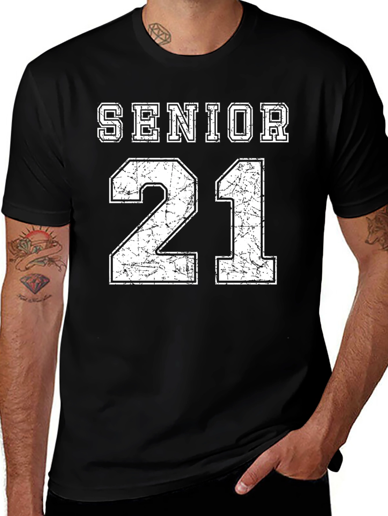 Senior 21 T-Shirt - Graduation Year Tee