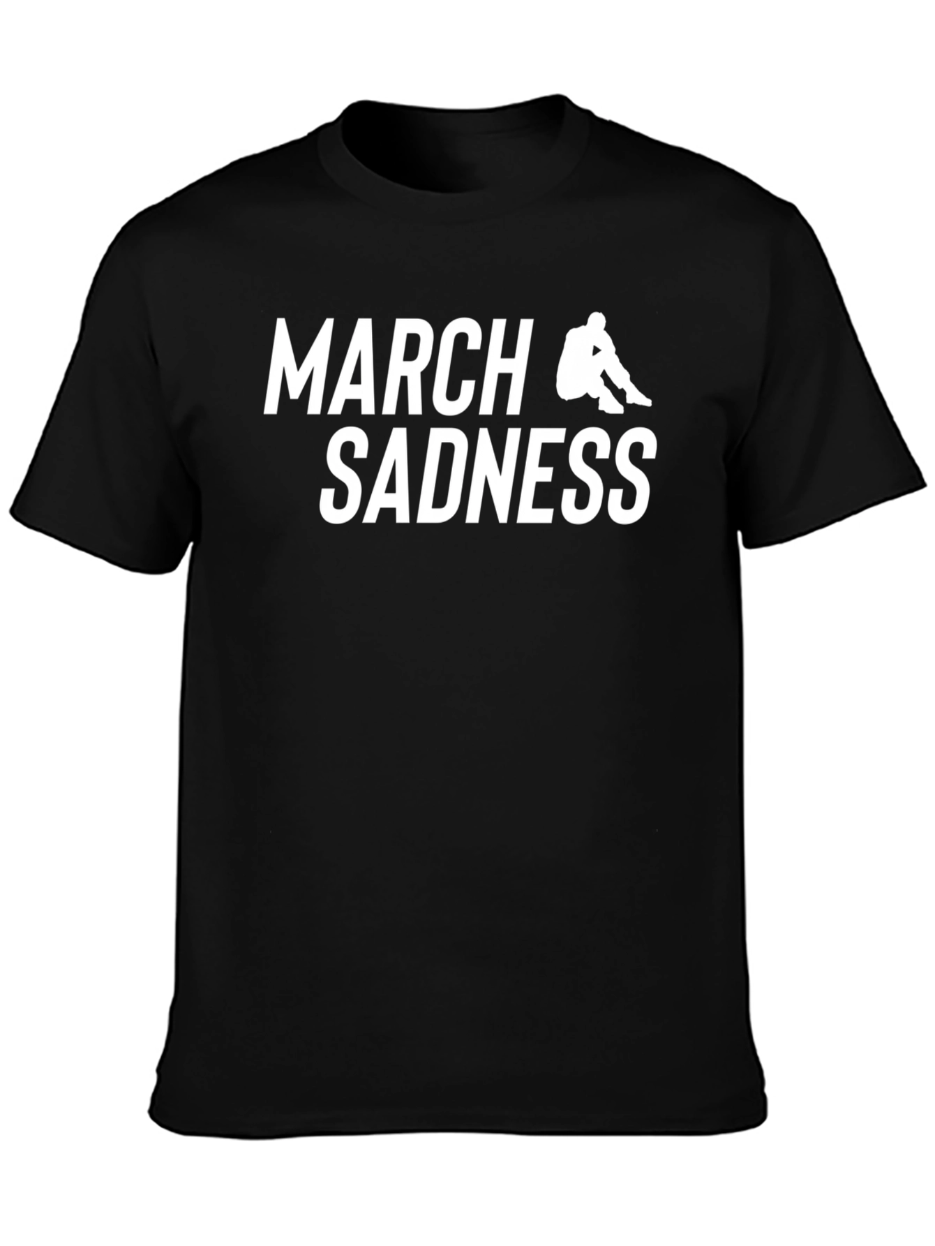 March Sadness Graphic Tee - Black T-Shirt