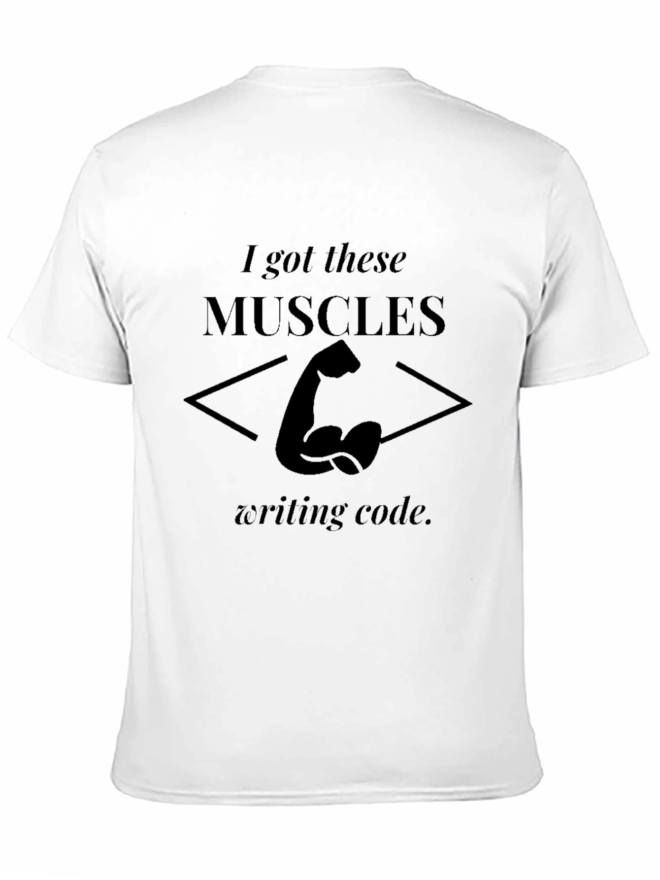 Code Muscles Graphic Tee