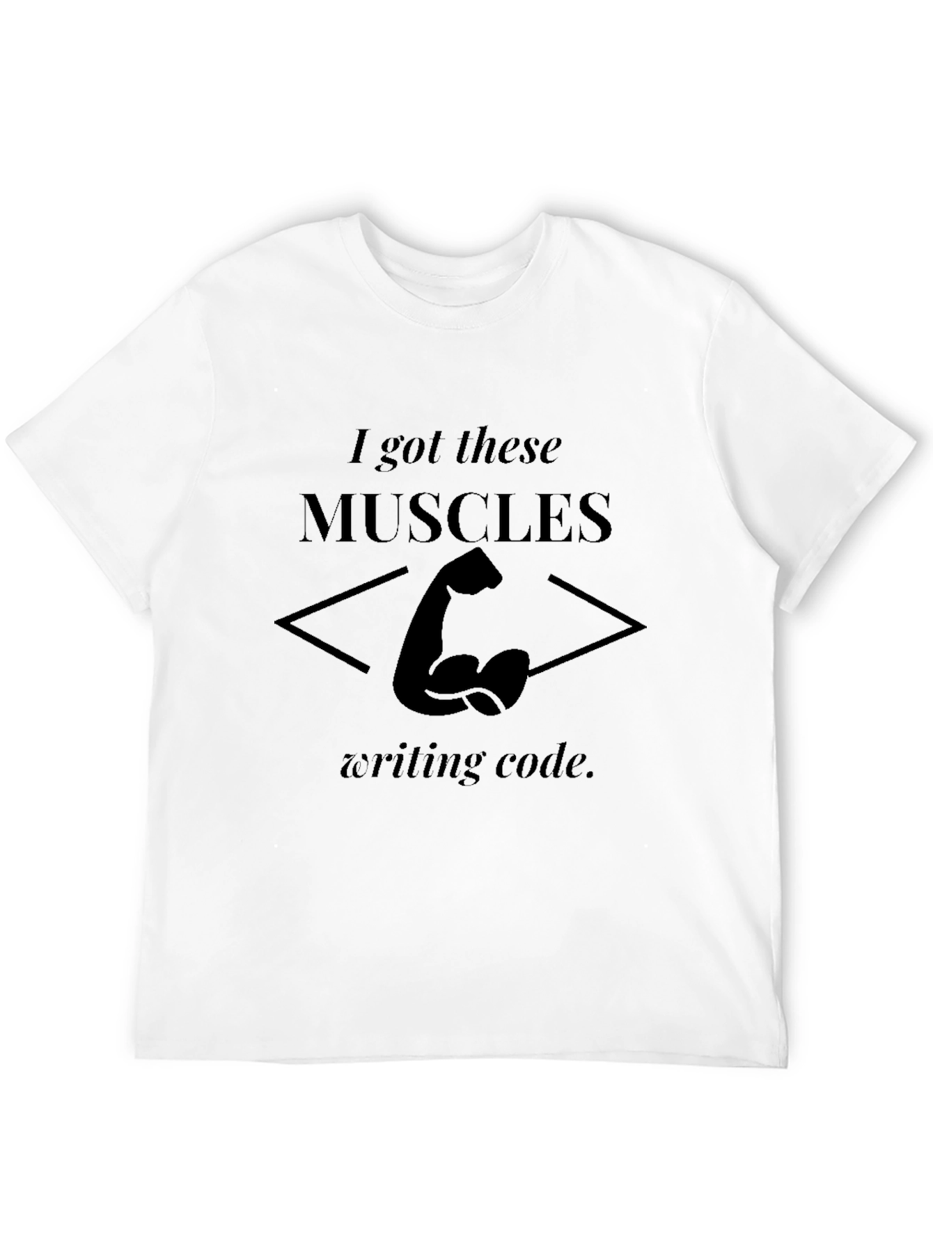 Code Muscles Graphic Tee