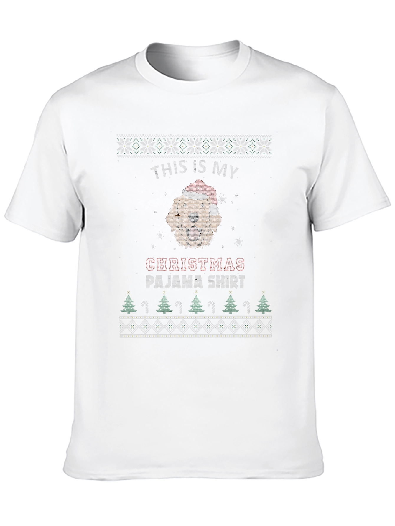 Funny Christmas Dog Pajama Shirt