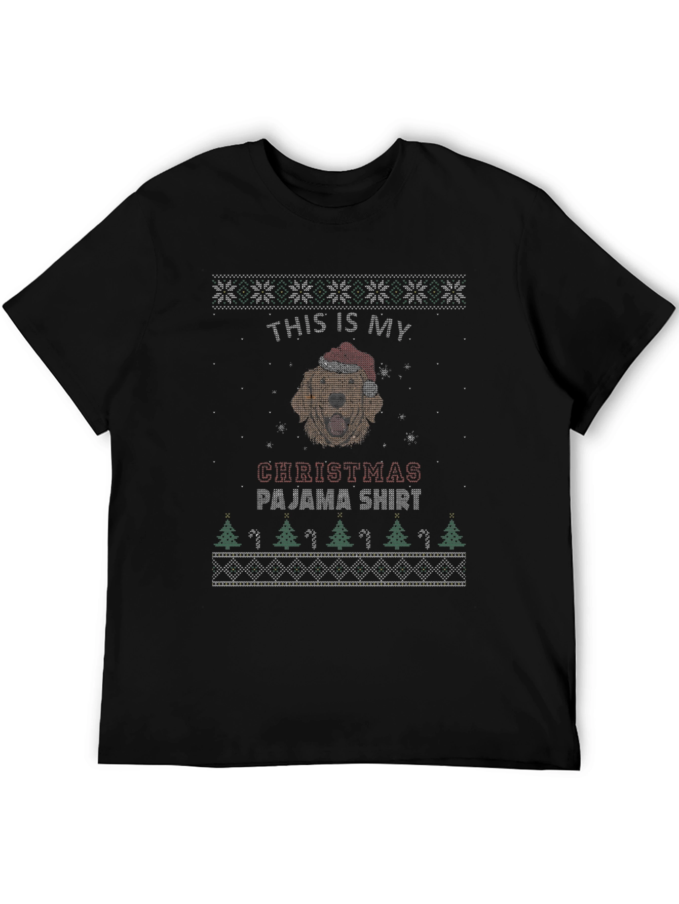 Funny Christmas Dog Pajama Shirt