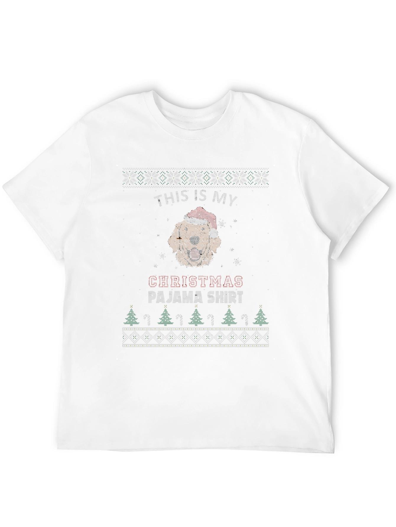 Funny Christmas Dog Pajama Shirt