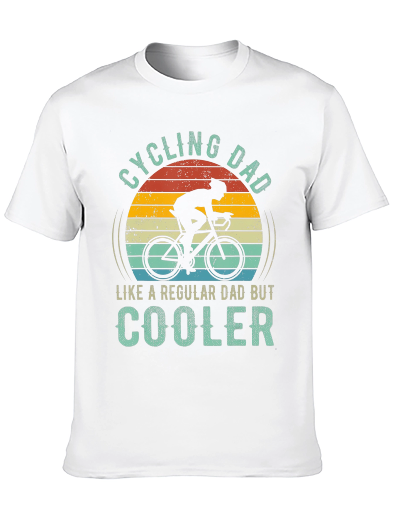 Cycling Dad T-Shirt - Cool Dad Edition