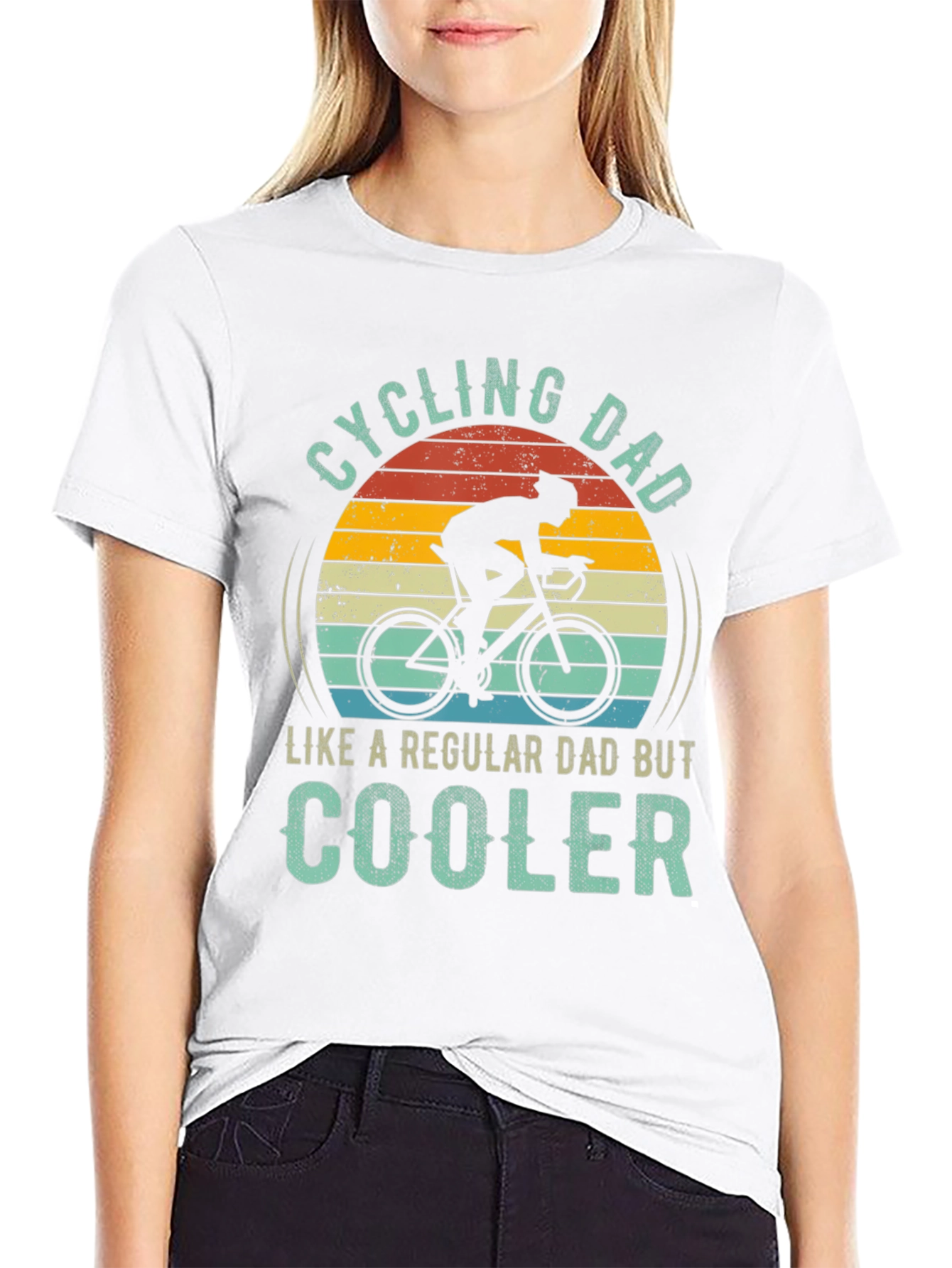 Cycling Dad T-Shirt - Cool Dad Edition