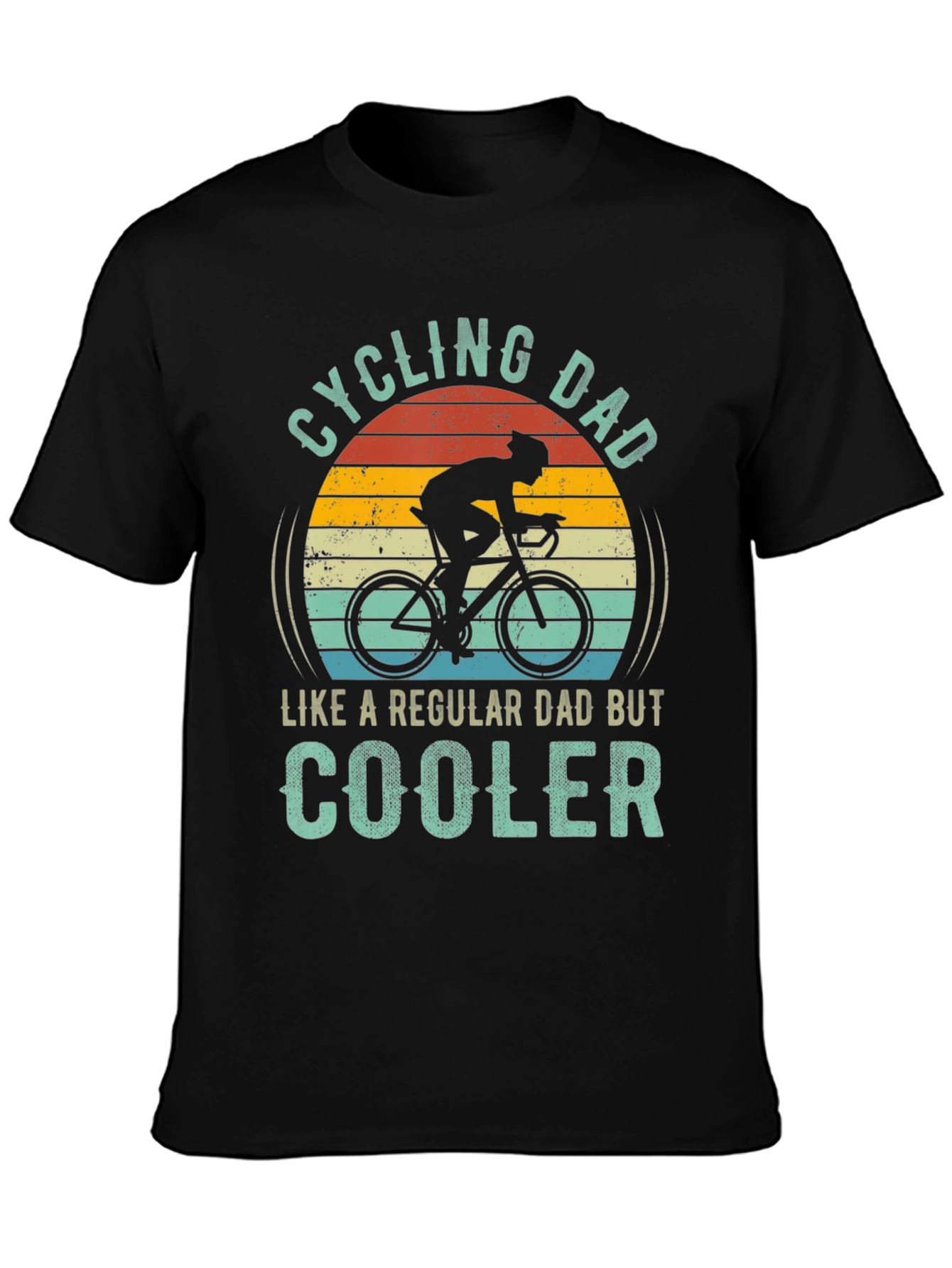 Cycling Dad T-Shirt - Cool Dad Edition