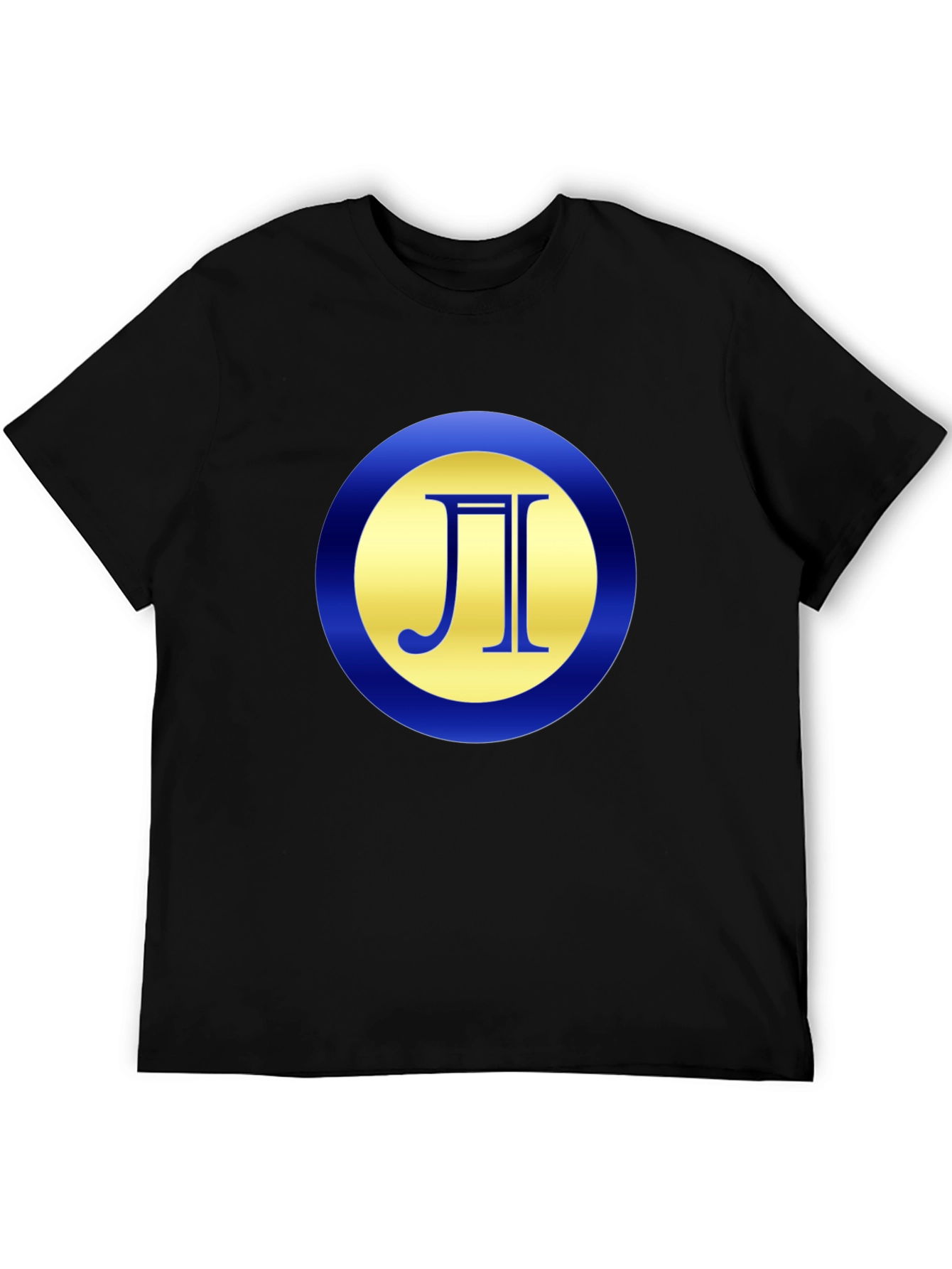 Unique Symbol Graphic Tee - Black