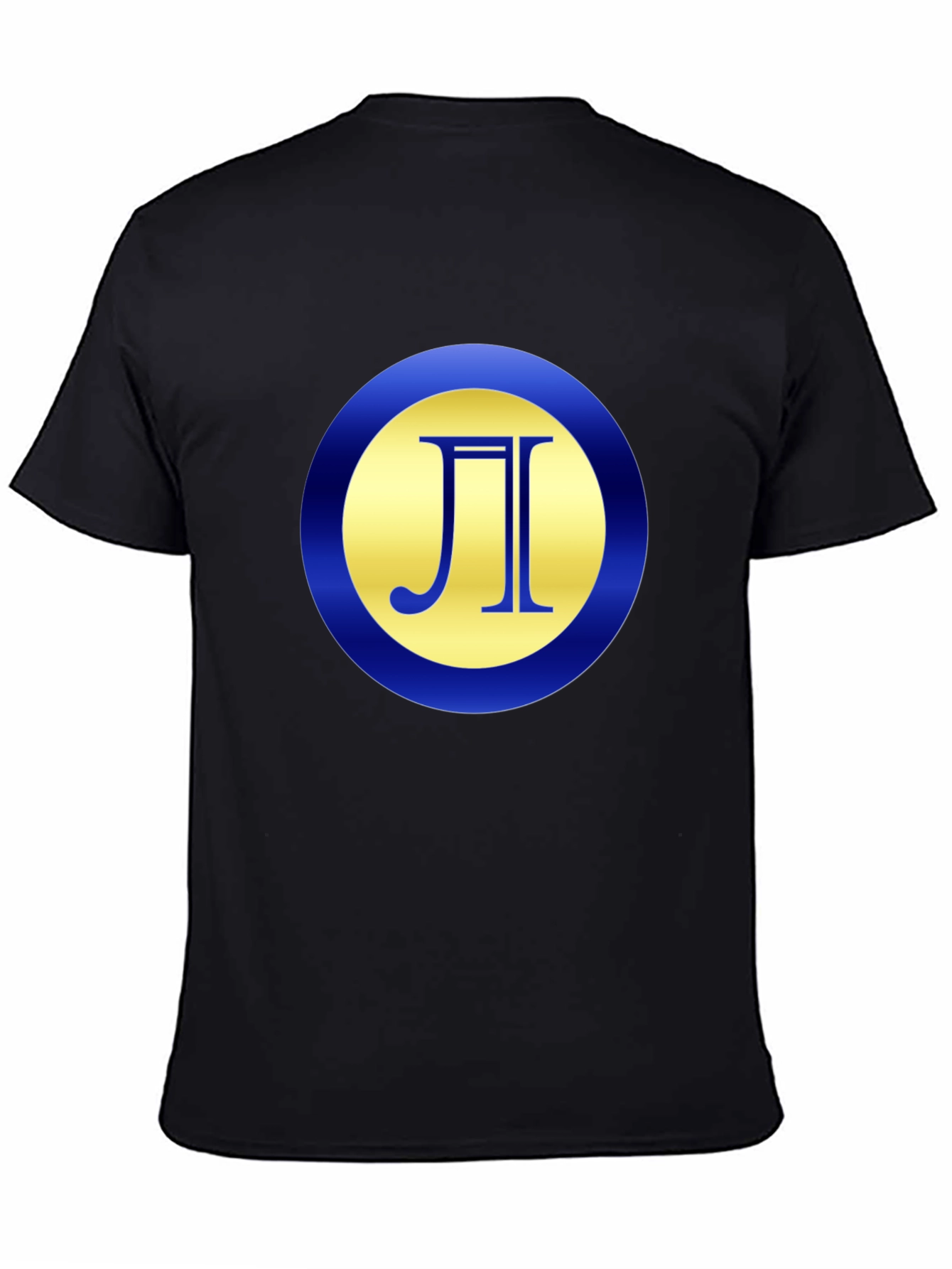 Unique Symbol Graphic Tee - Black