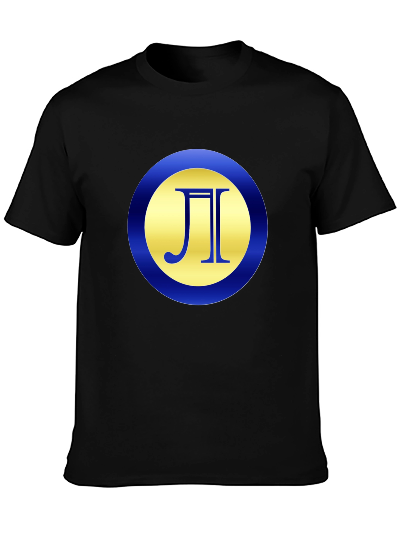 Unique Symbol Graphic Tee - Black
