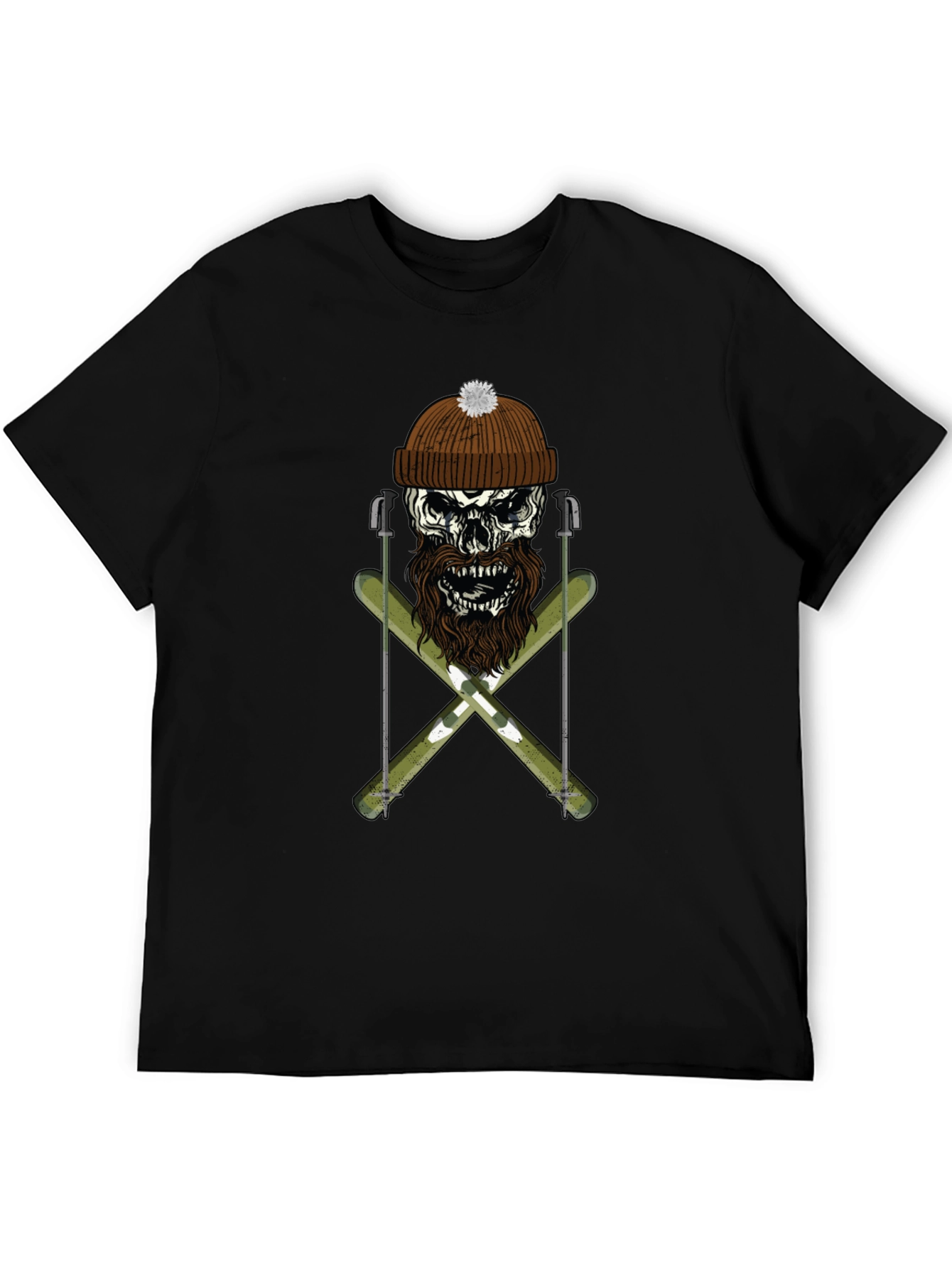 Skull & Skis Graphic Tee