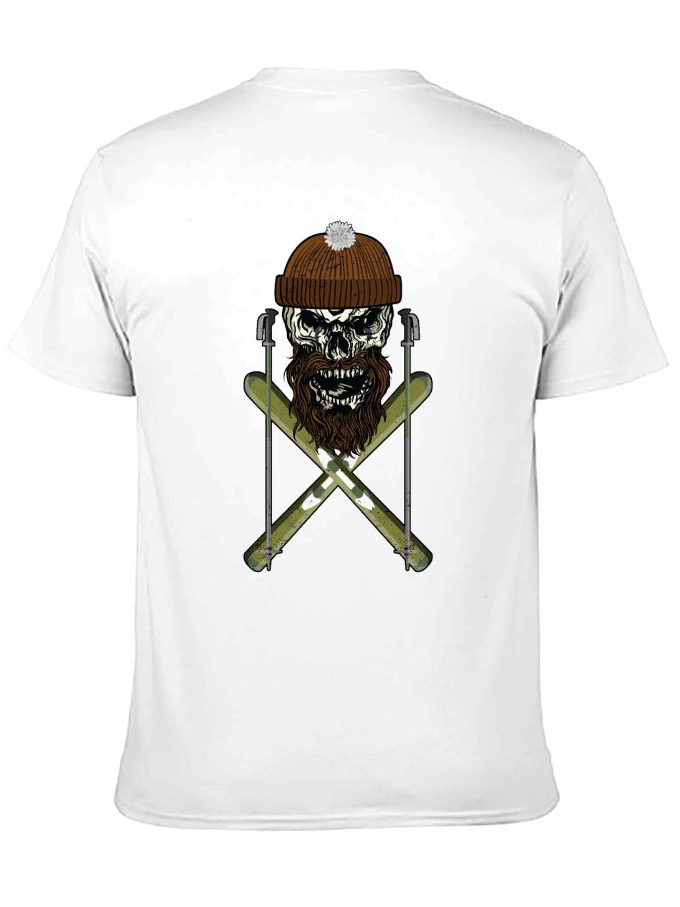Skull & Skis Graphic Tee