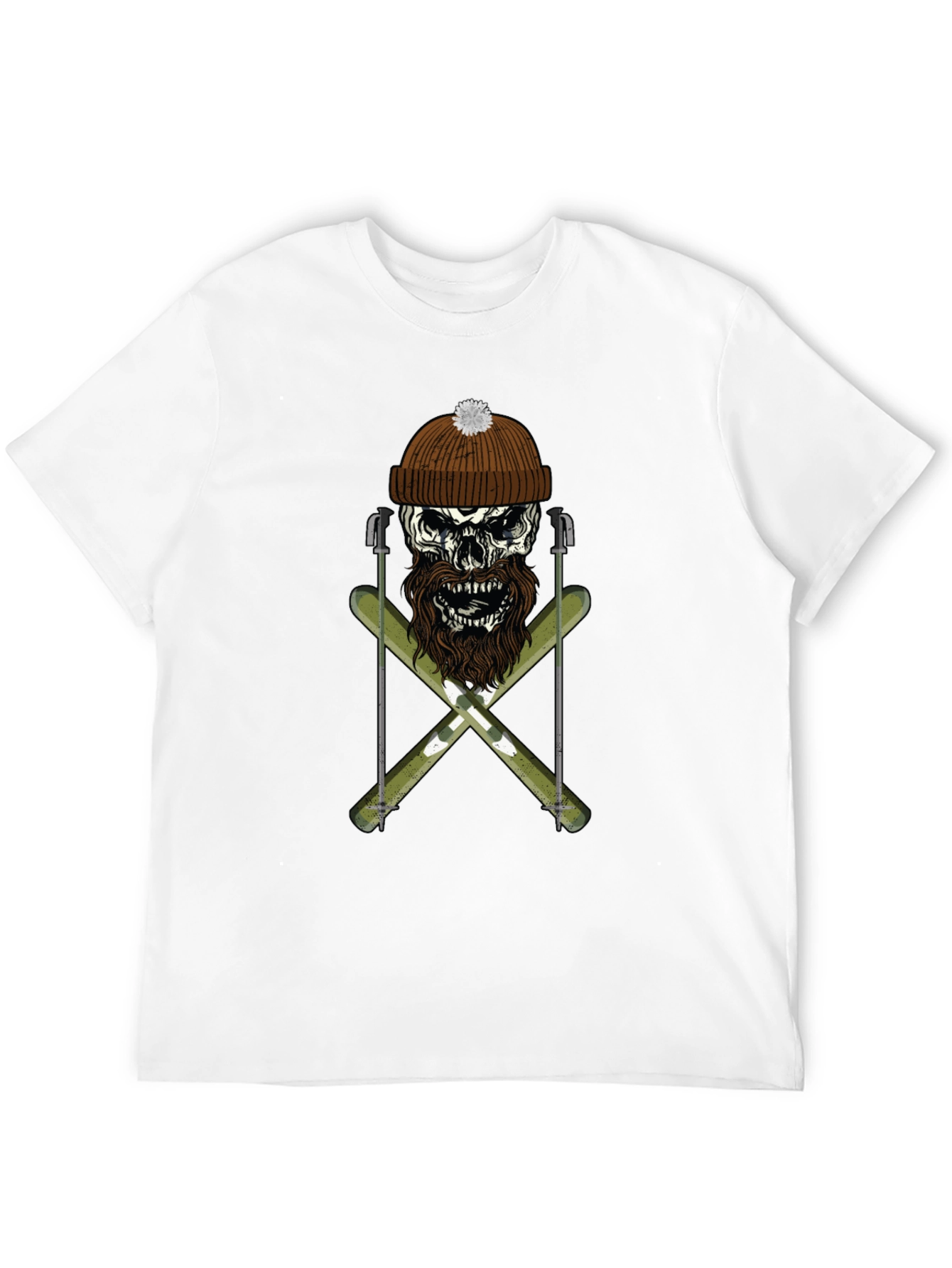 Skull & Skis Graphic Tee