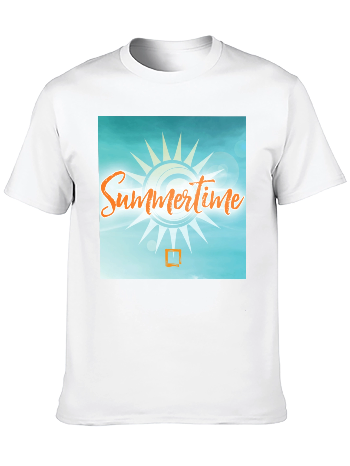 Summertime Graphic T-Shirt - Black Casual Tee
