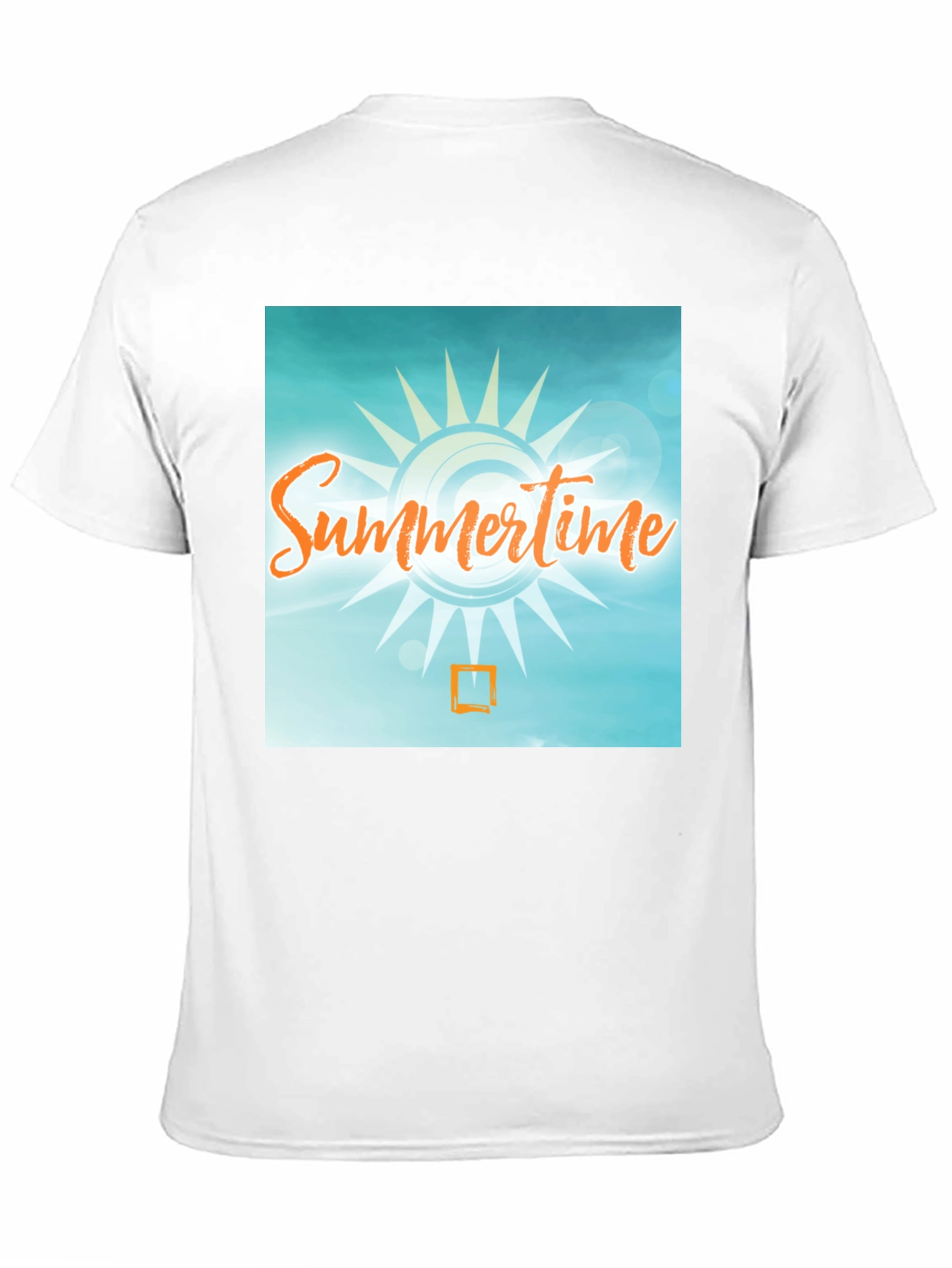 Summertime Graphic T-Shirt - Black Casual Tee