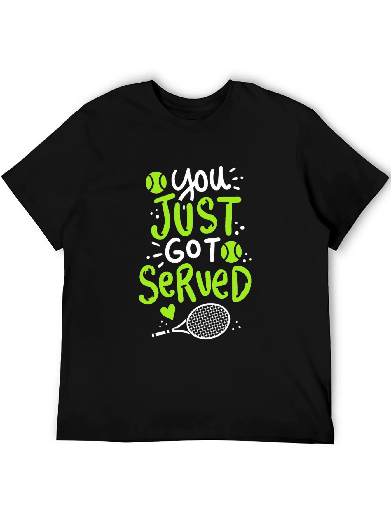 You Just Got Served Tennis Graphic Tee