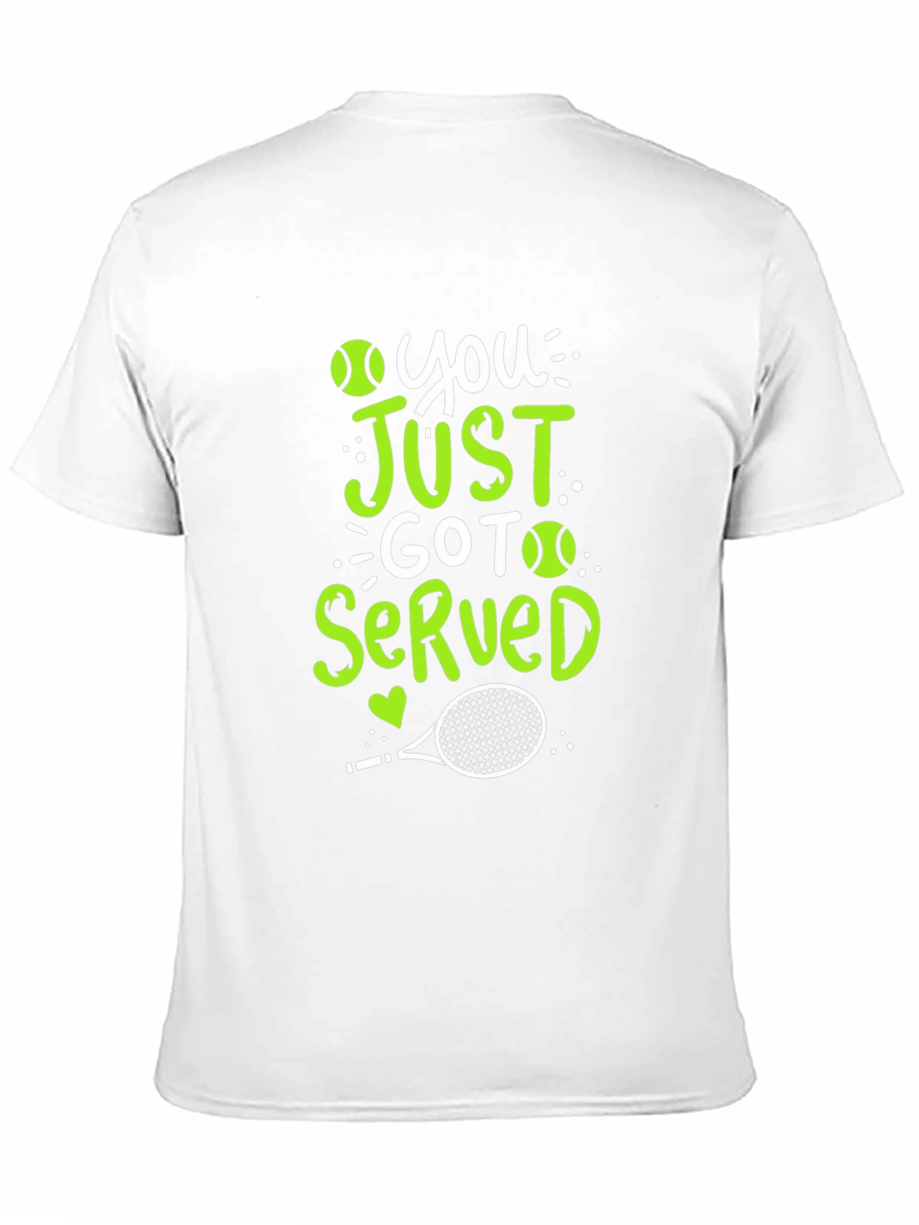 You Just Got Served Tennis Graphic Tee