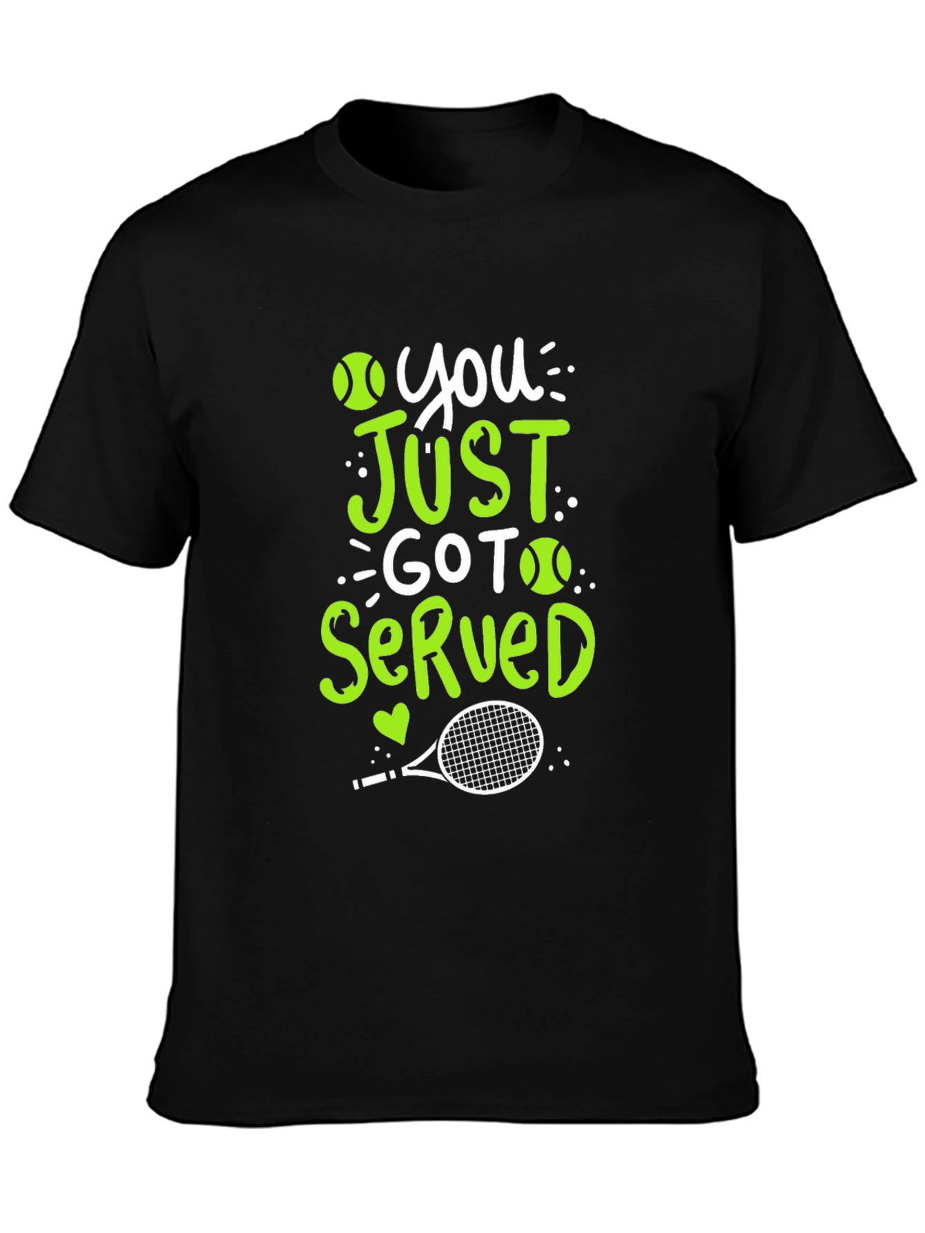 You Just Got Served Tennis Graphic Tee