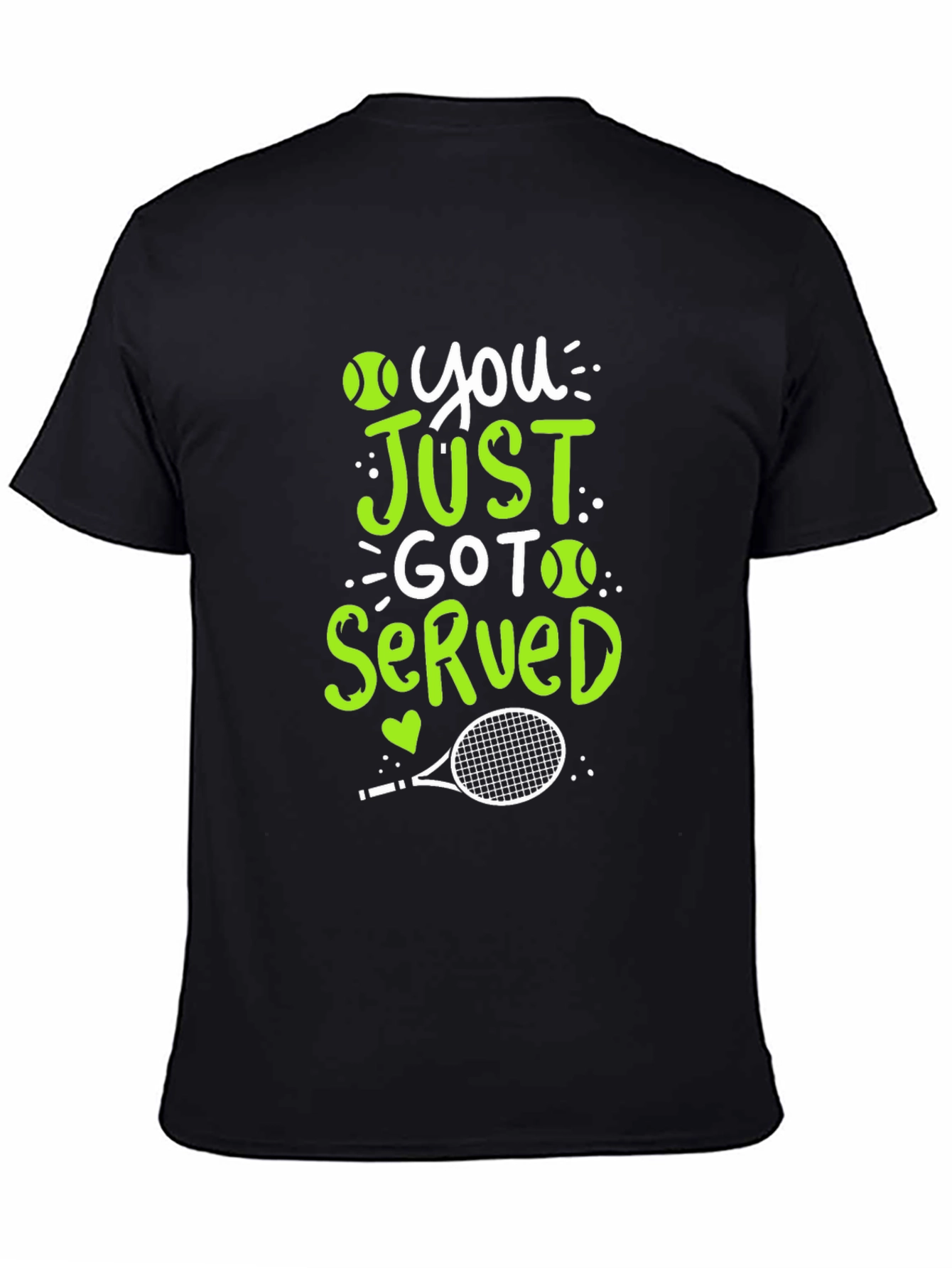 You Just Got Served Tennis Graphic Tee