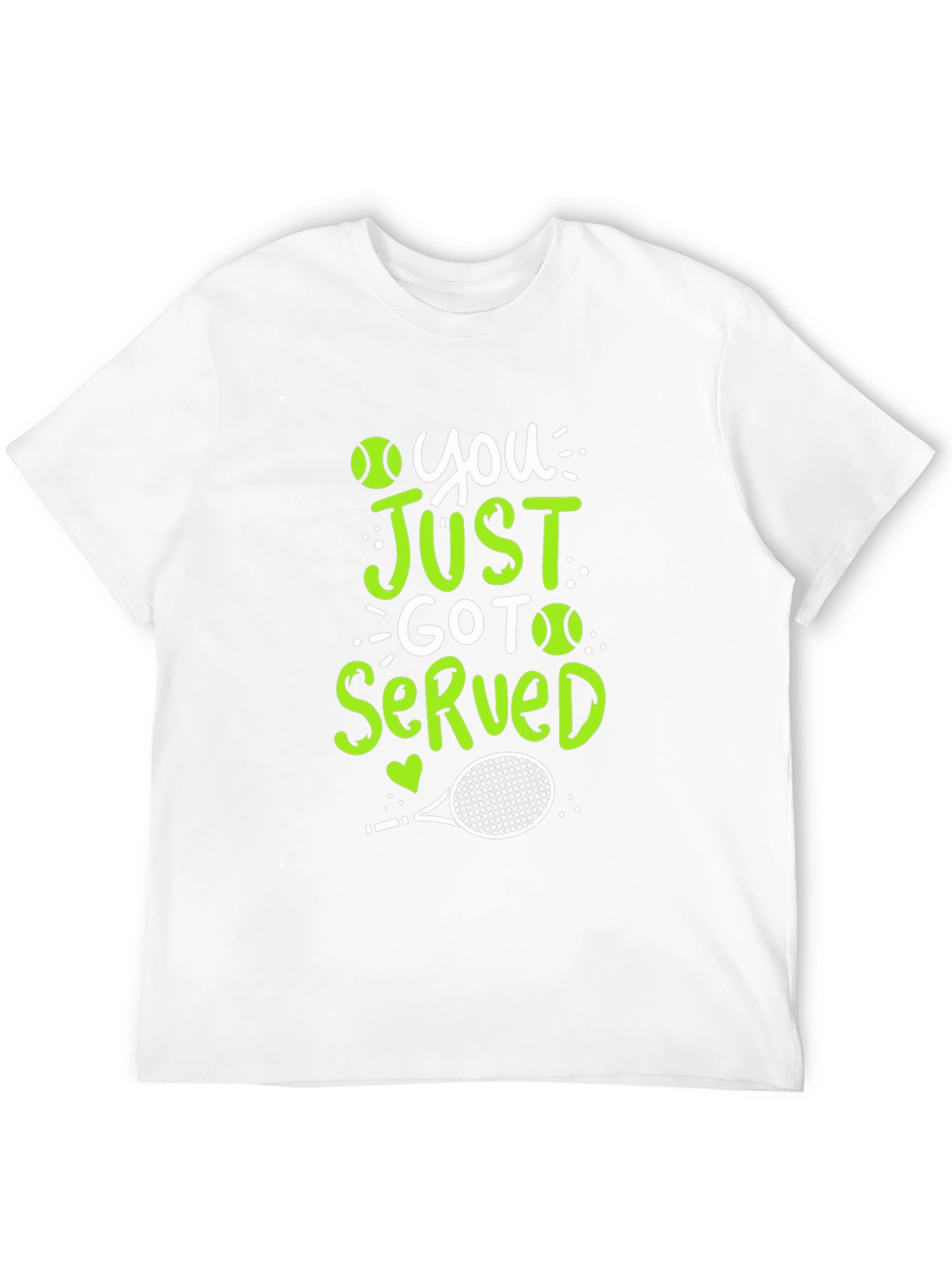 You Just Got Served Tennis Graphic Tee