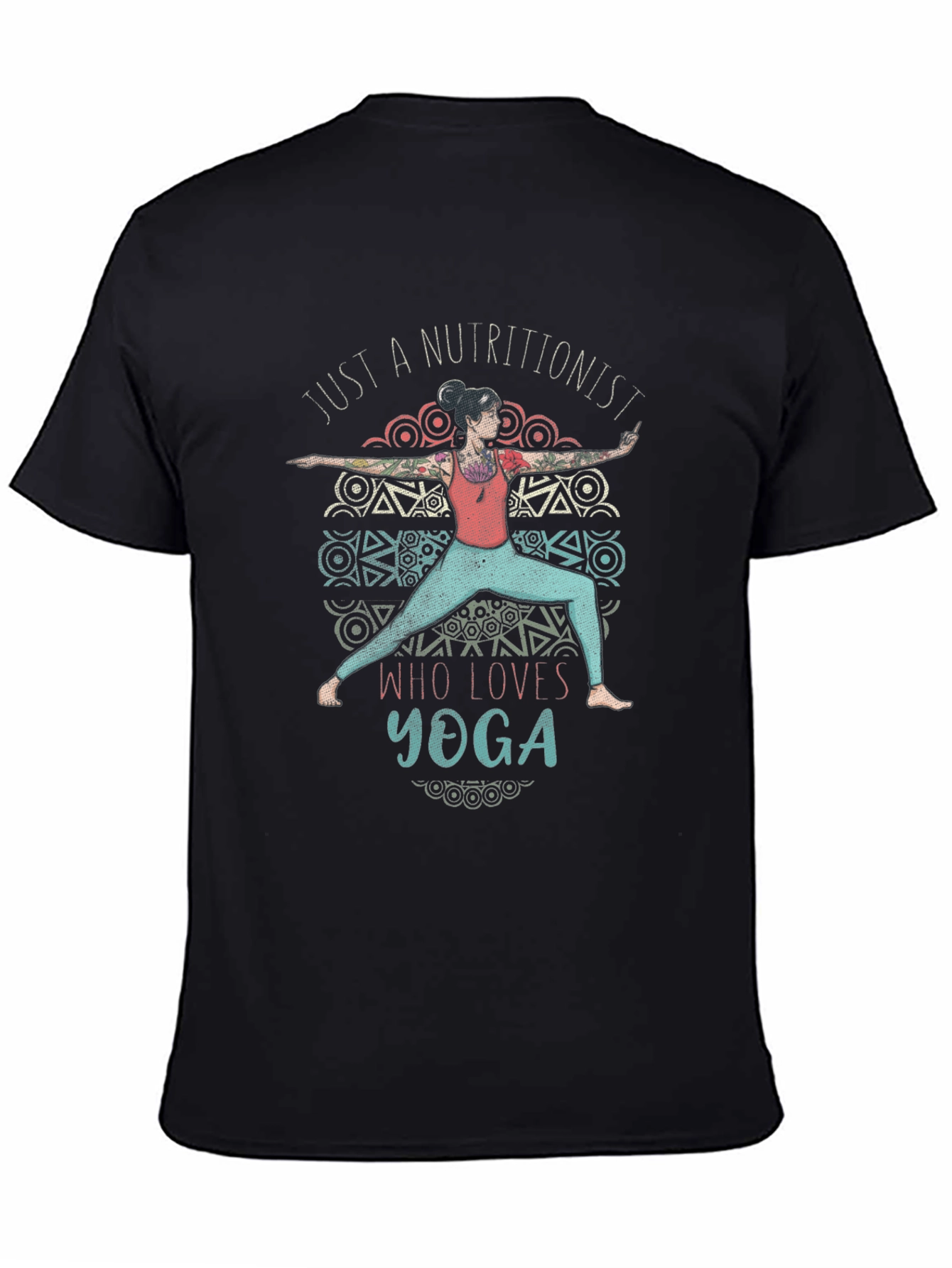 Nutritionist Yoga Lover Graphic Tee