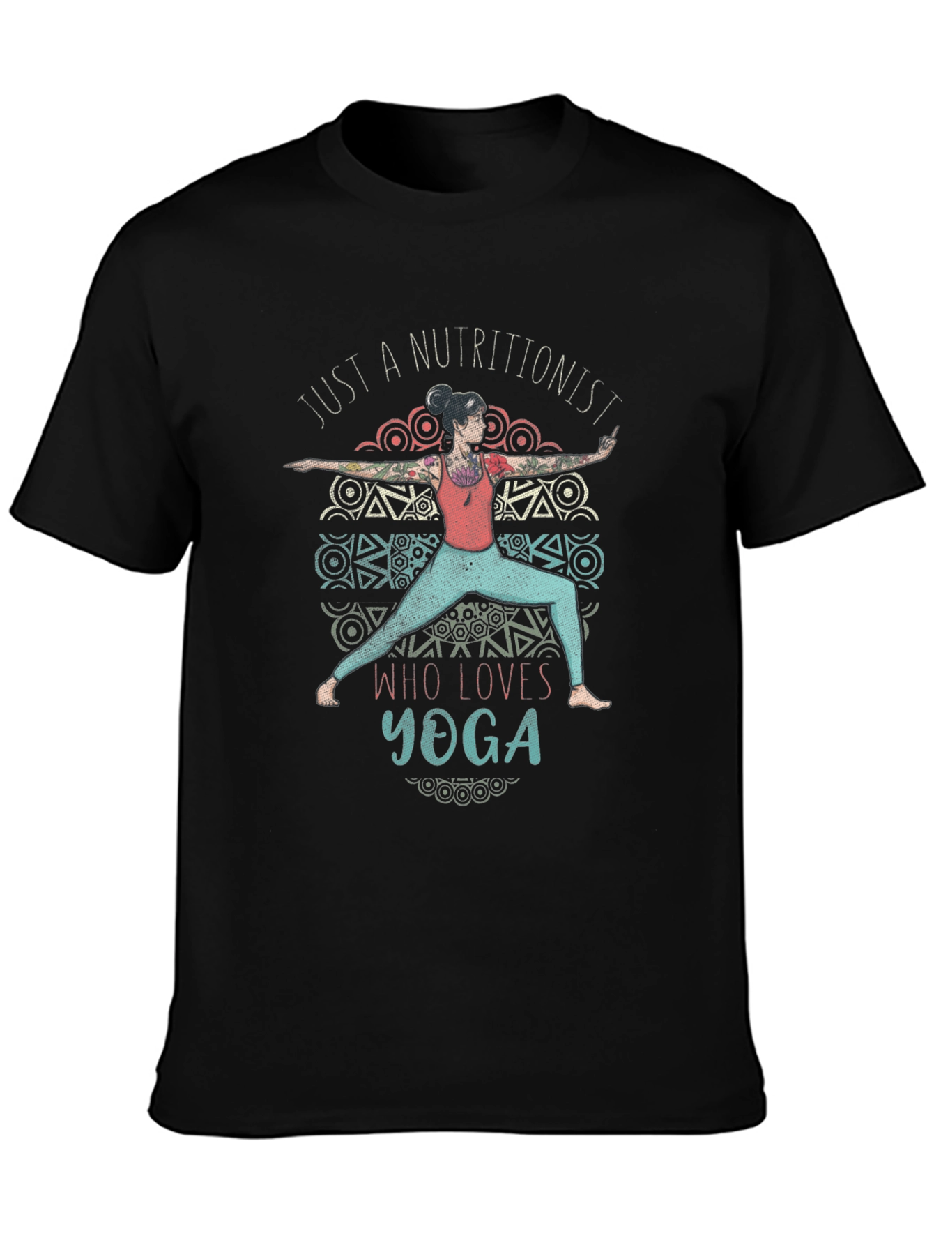 Nutritionist Yoga Lover Graphic Tee