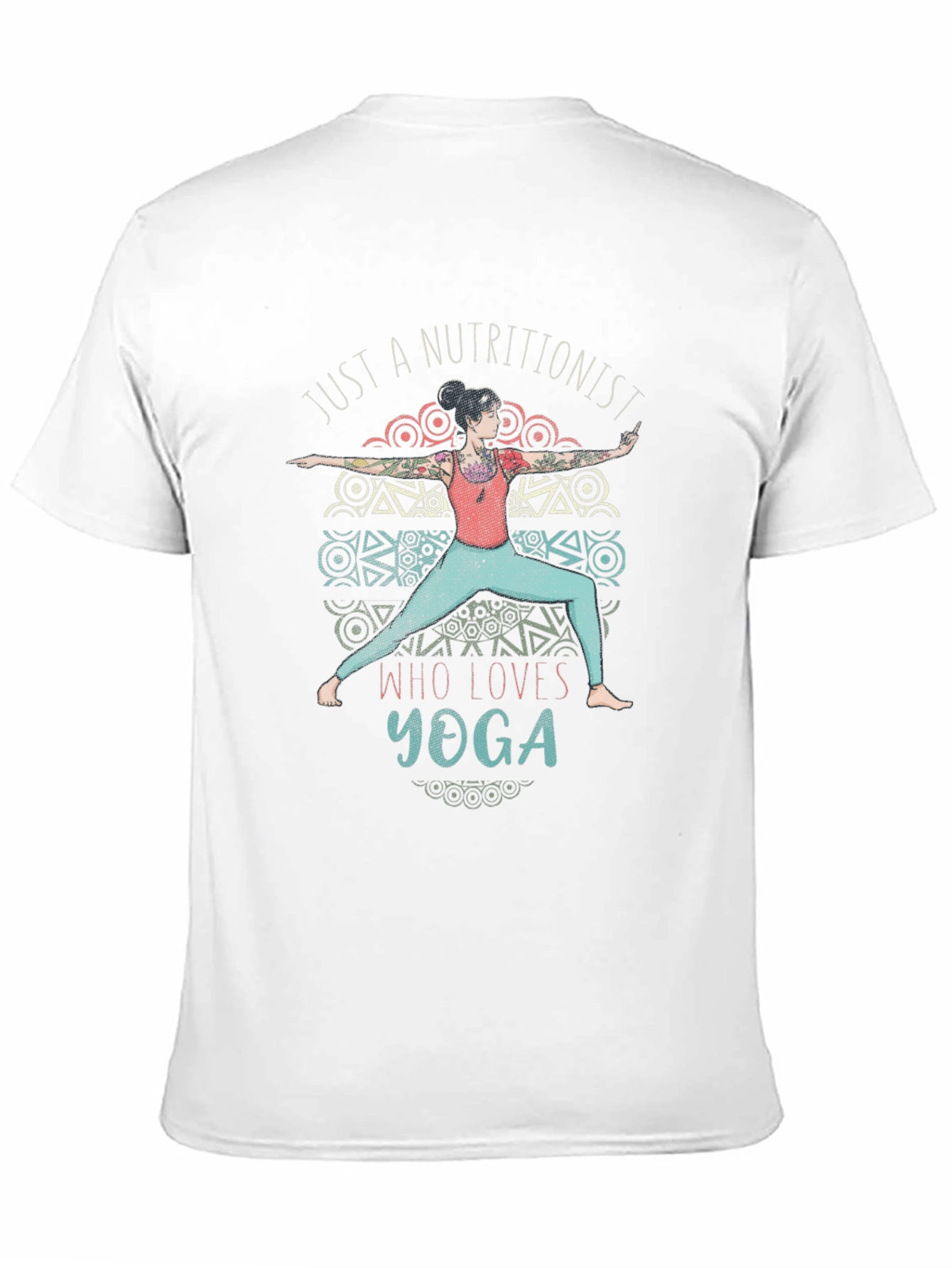 Nutritionist Yoga Lover Graphic Tee