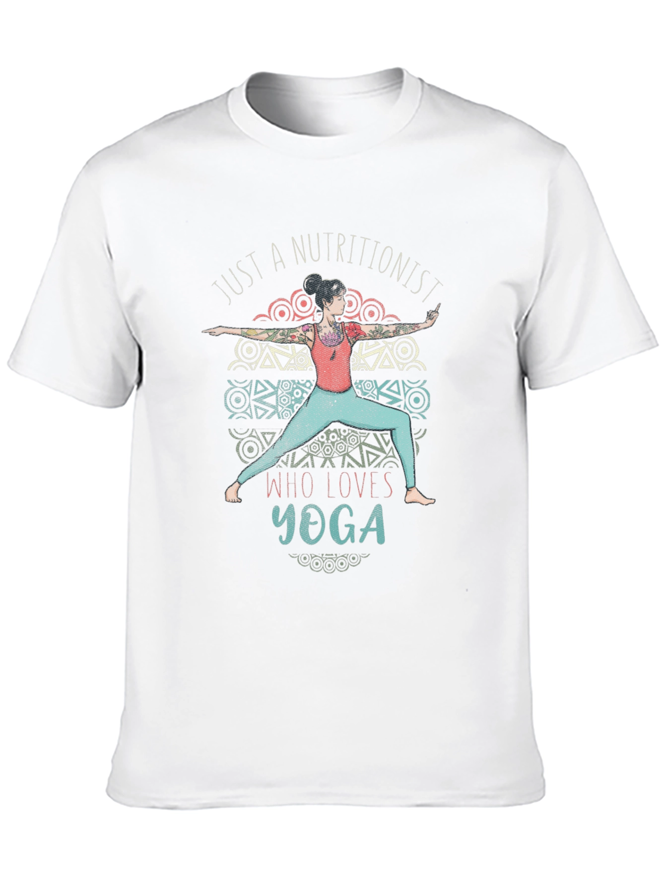 Nutritionist Yoga Lover Graphic Tee