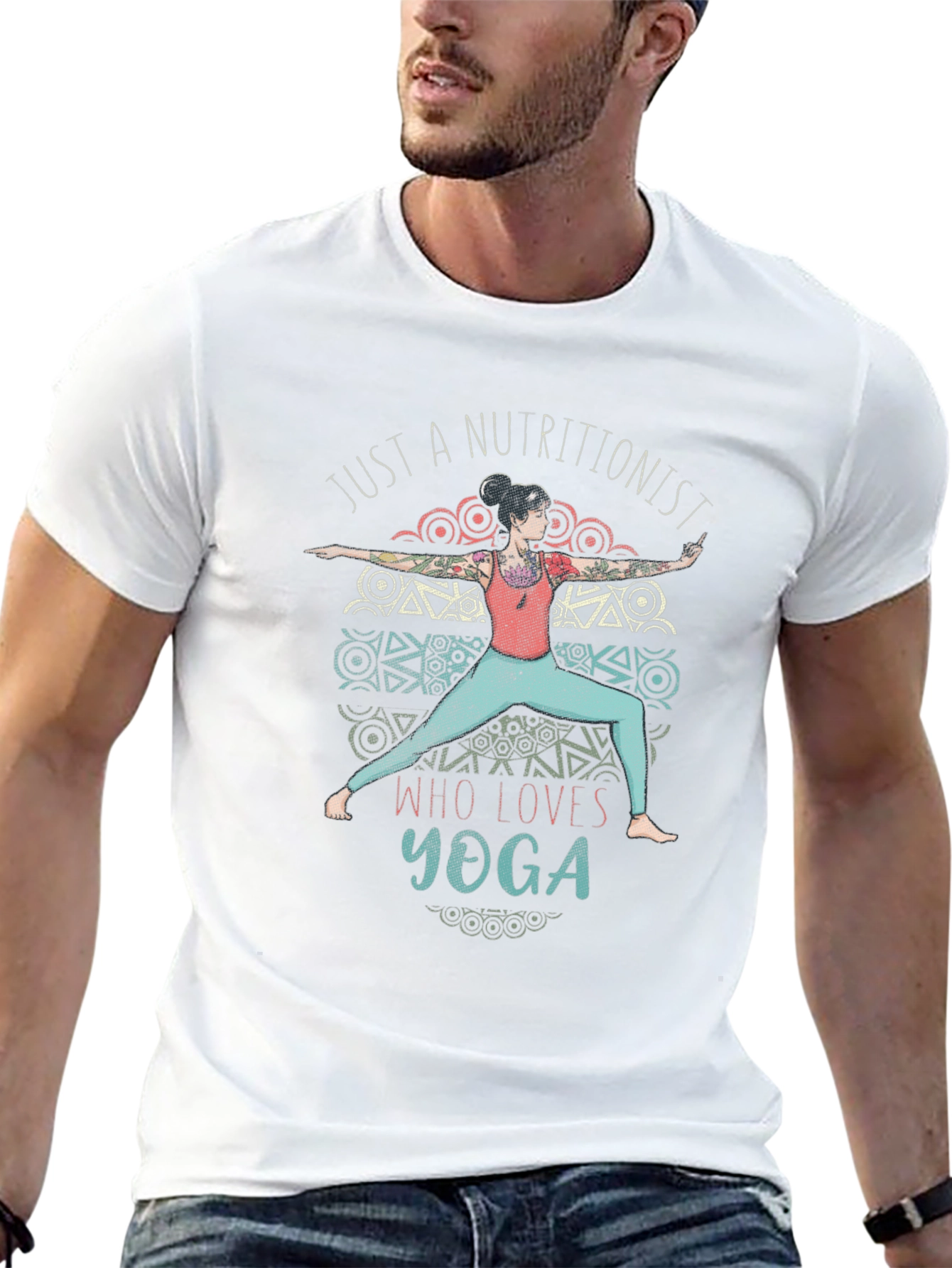 Nutritionist Yoga Lover Graphic Tee
