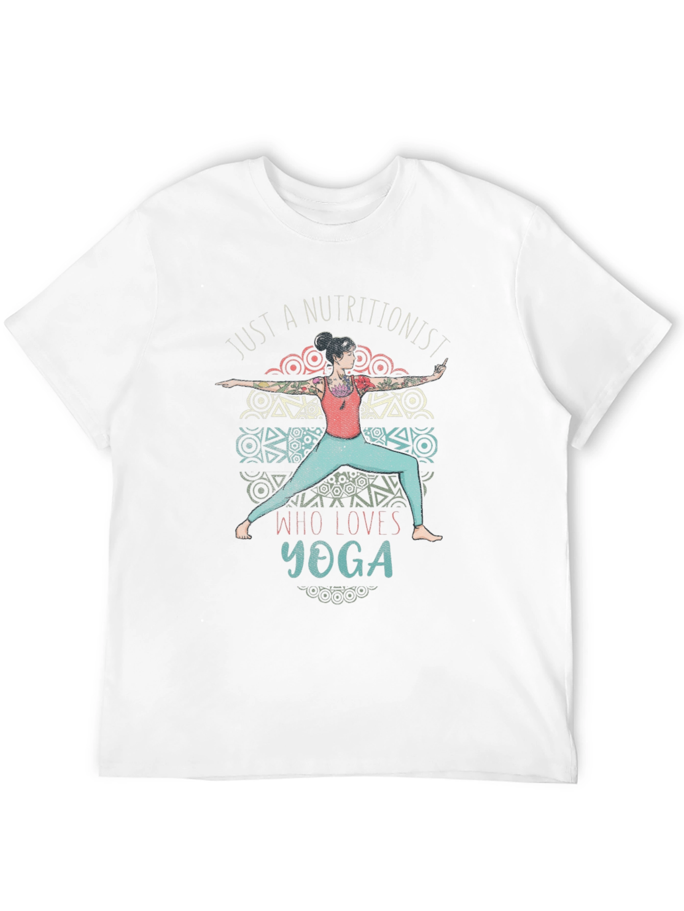 Nutritionist Yoga Lover Graphic Tee