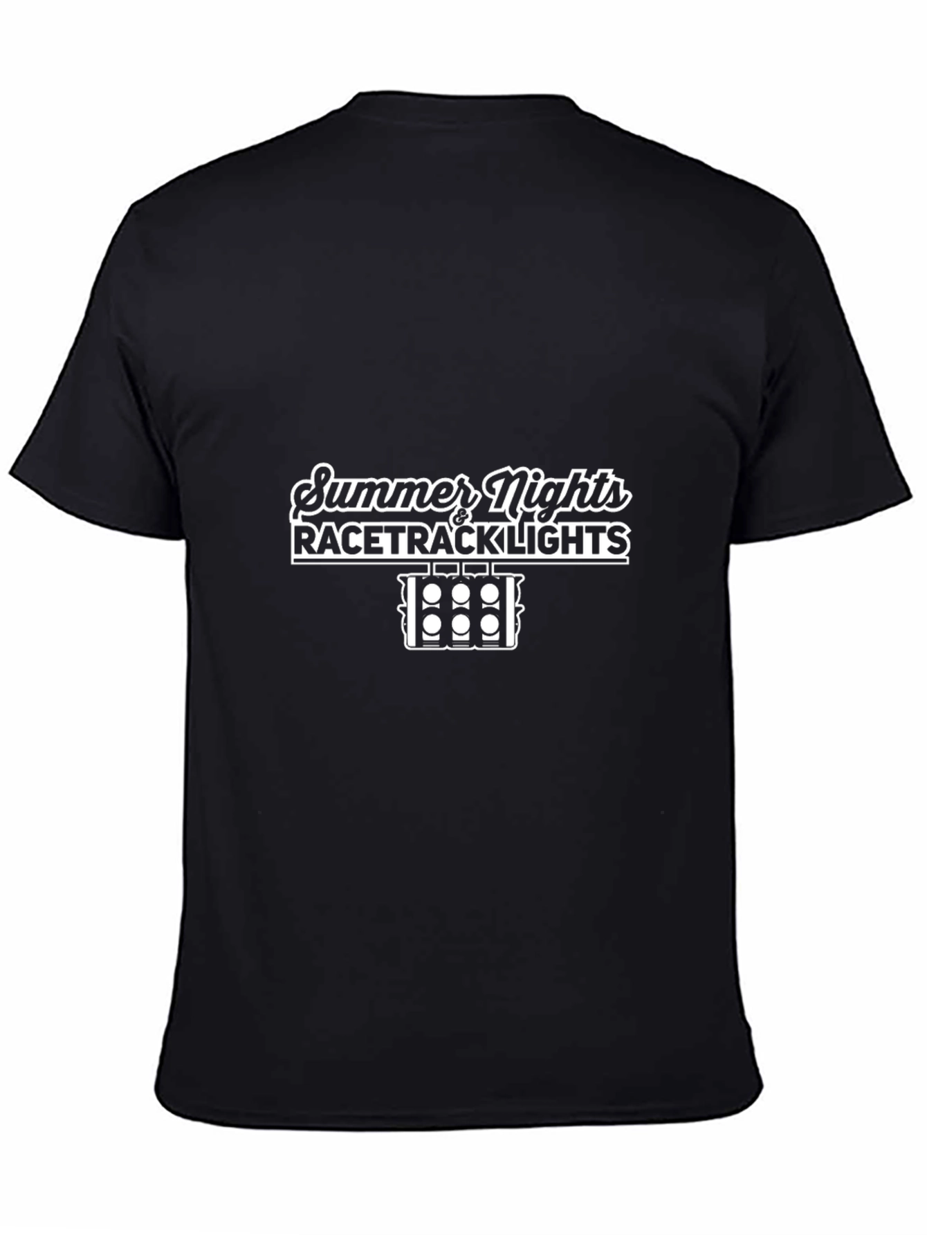 Summer Nights Racetrack Lights Graphic Tee