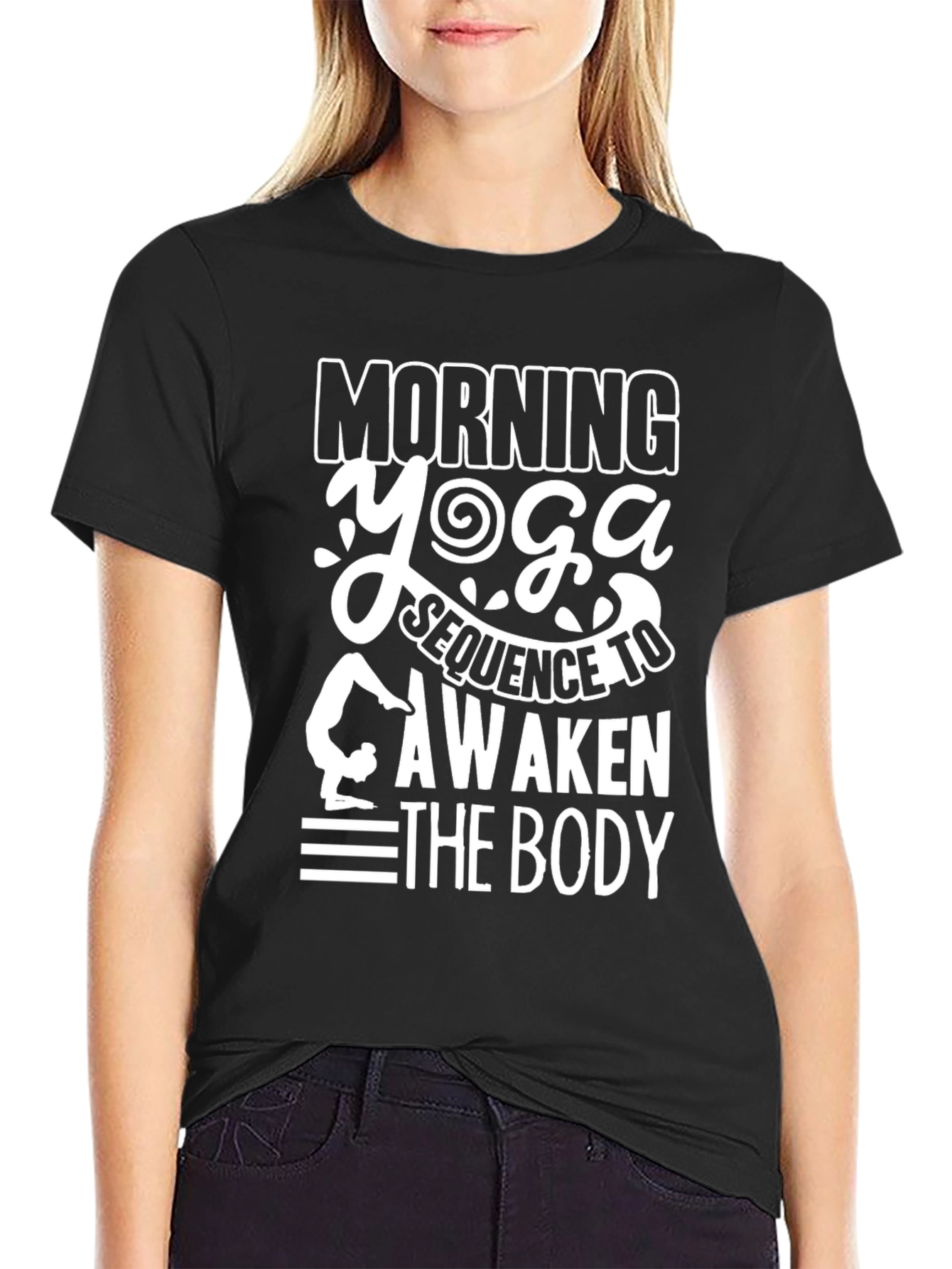 Morning Yoga T-Shirt - Awaken the Body