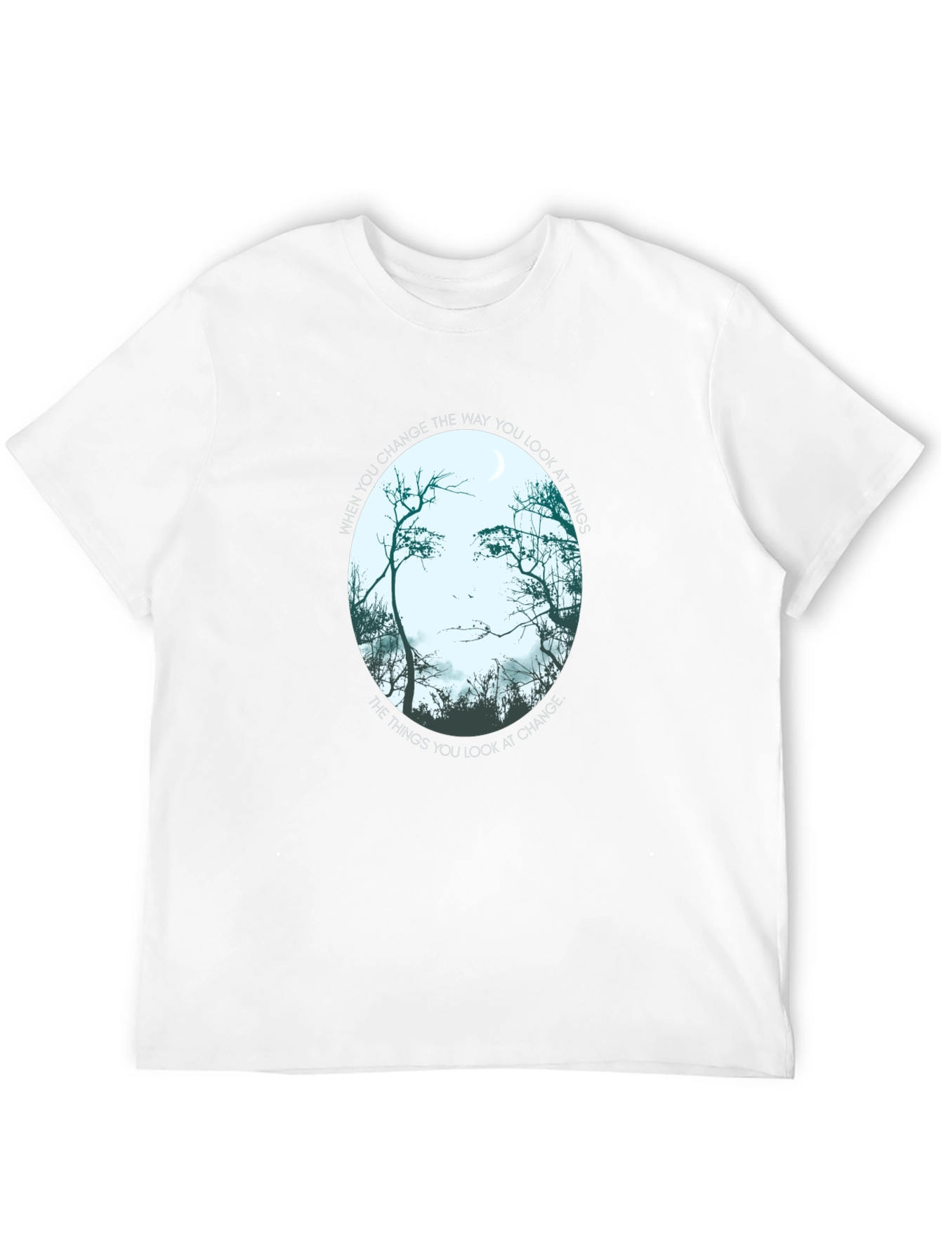 Optical Illusion T-Shirt - Change Your Perspective