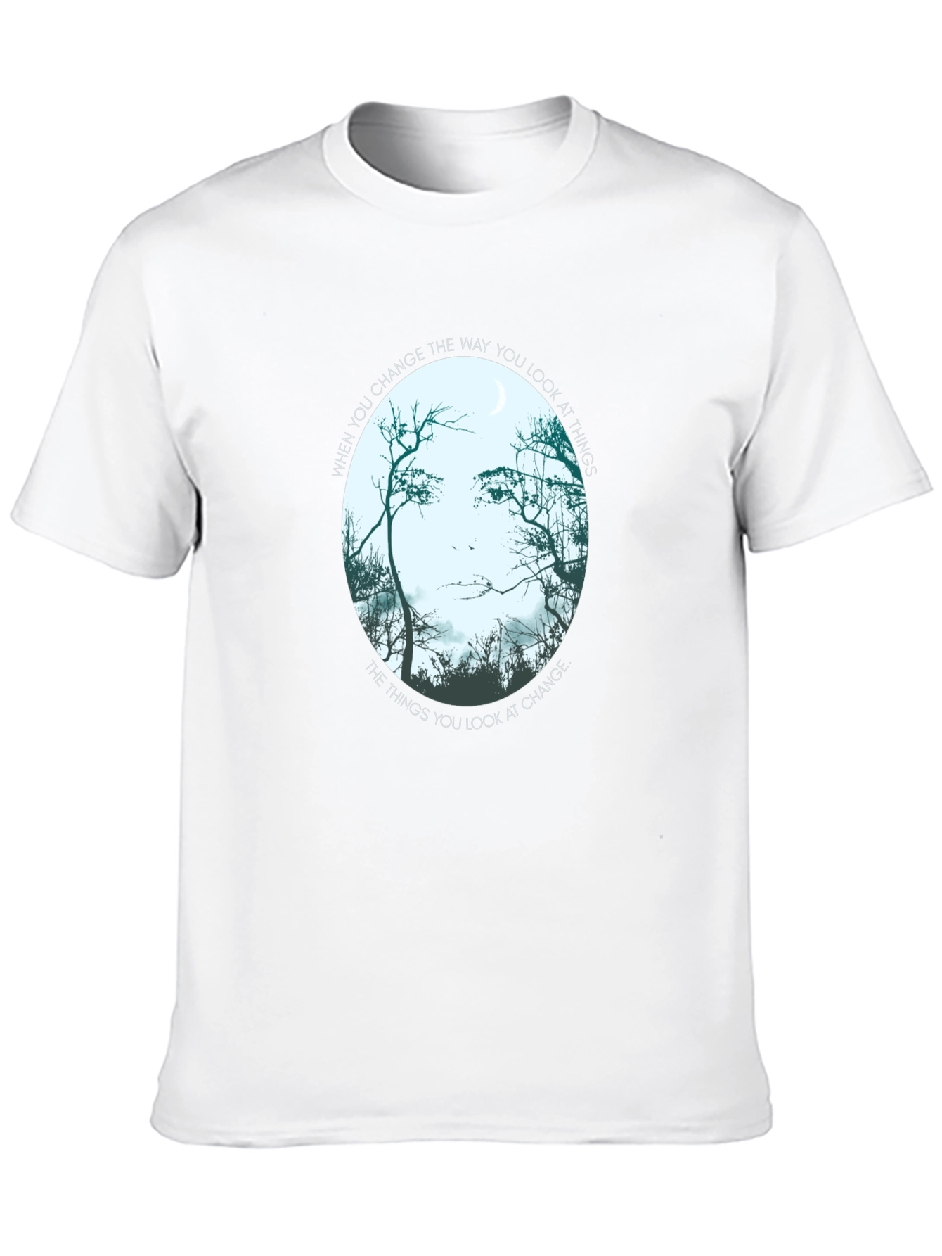 Optical Illusion T-Shirt - Change Your Perspective