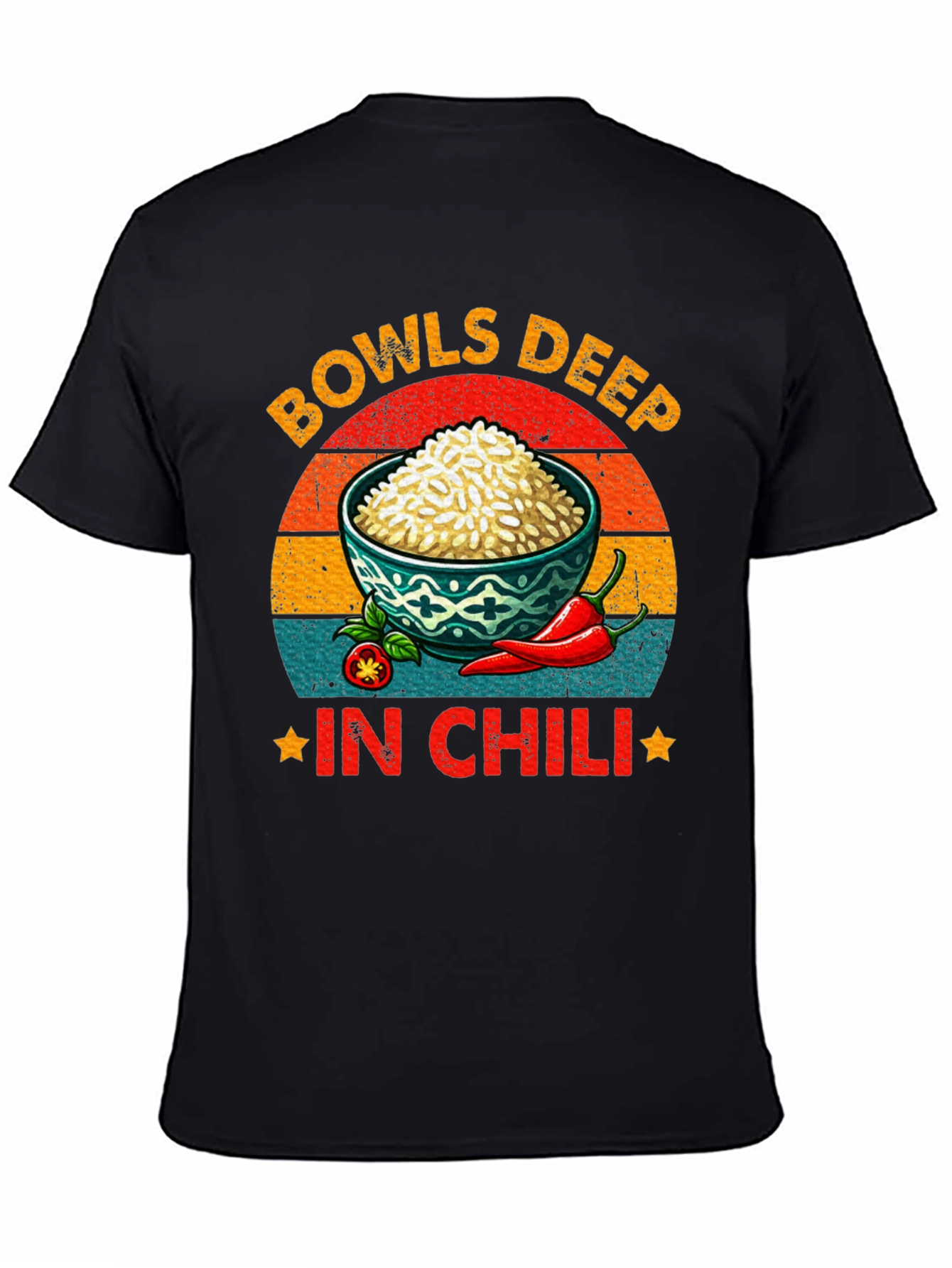 Bowls Deep in Chili T-Shirt