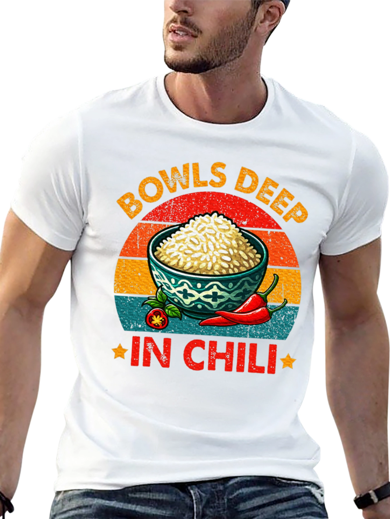 Bowls Deep in Chili T-Shirt