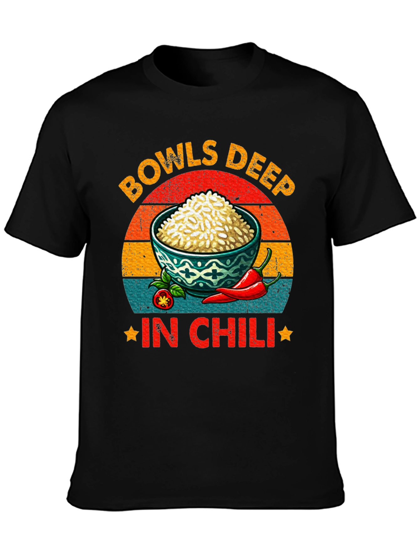 Bowls Deep in Chili T-Shirt