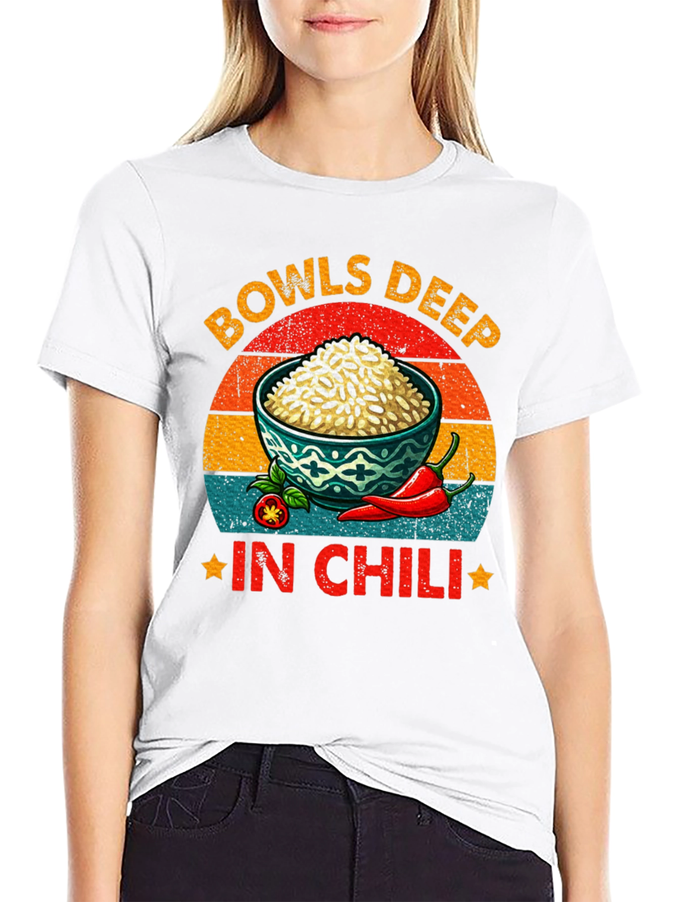 Bowls Deep in Chili T-Shirt