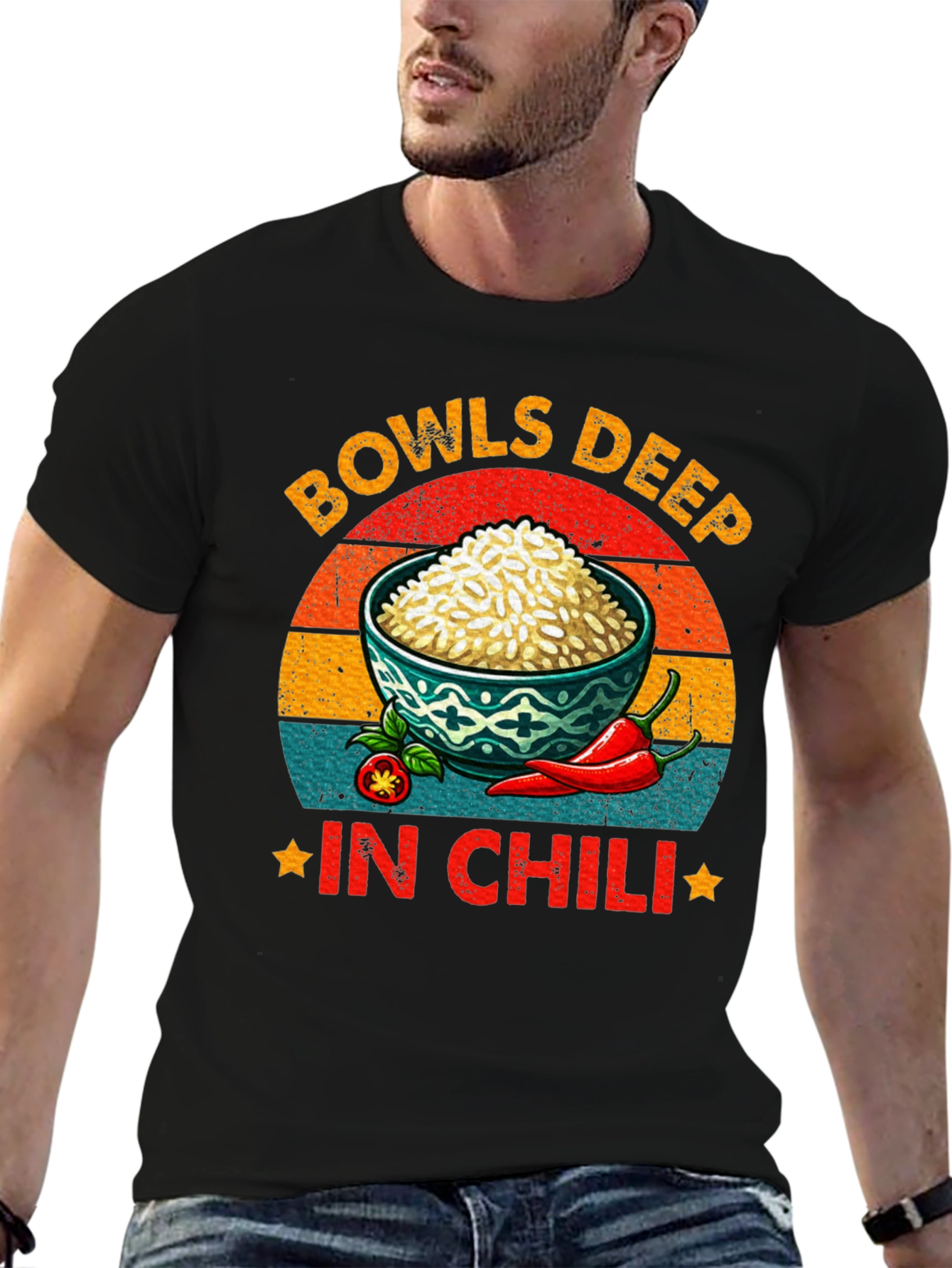Bowls Deep in Chili T-Shirt